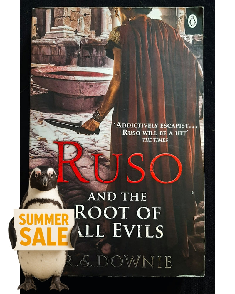 Front Cover Of Ruso and the Root of All Evils (Gaius Petreius Ruso #3) (R. S. Downie)