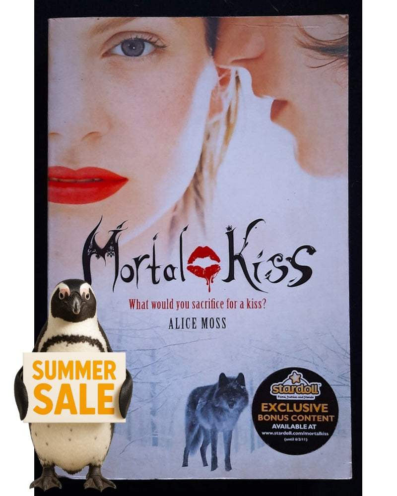 Front Cover Of Mortal Kiss (Mortal Kiss #1) (Alice Moss)
