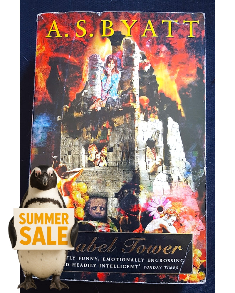 Front Cover Of Babel Tower (The Frederica Quartet #3) (A. S. Byatt)