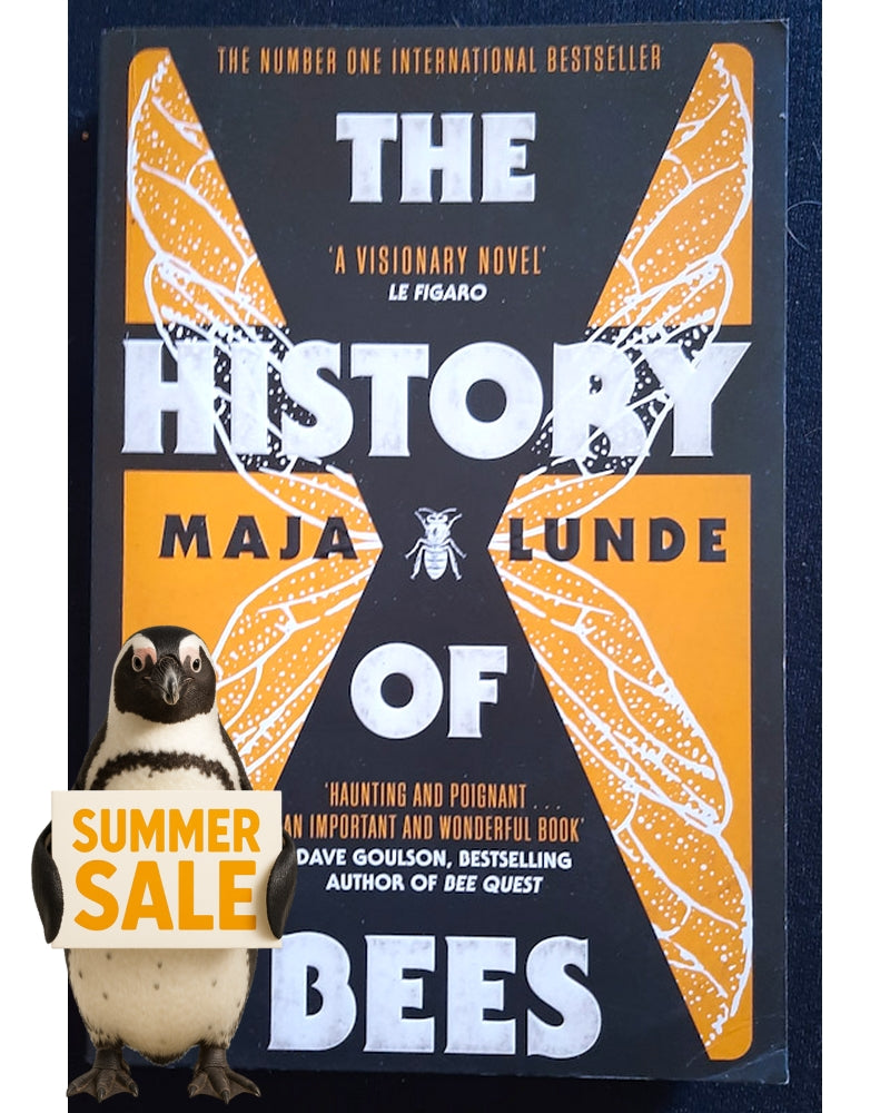 Front Cover Of The History of Bees (Klimakvartetten #1) (Maja Lunde)