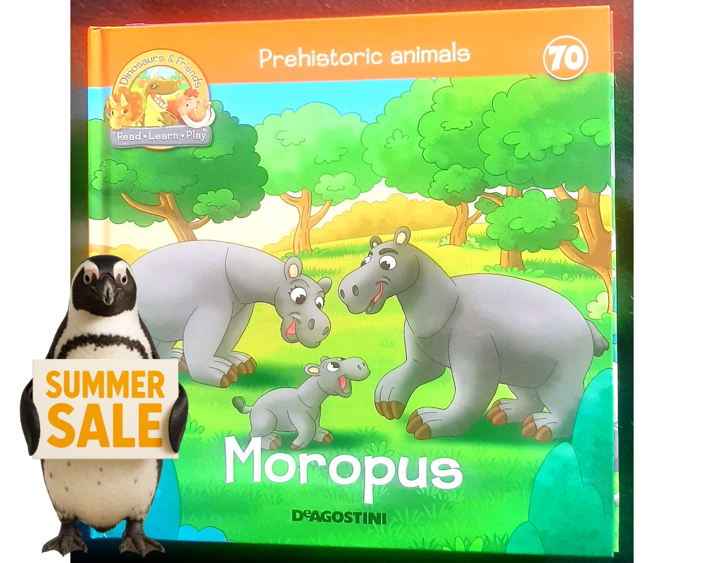 Front Cover Of Prehistoric Animals: Moropus (DeAgostini)