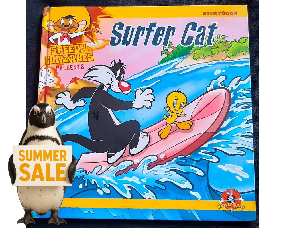 Front Cover Of Looney Tunes Speedy Gonzales Surfer Cat (Medium Hardcover)