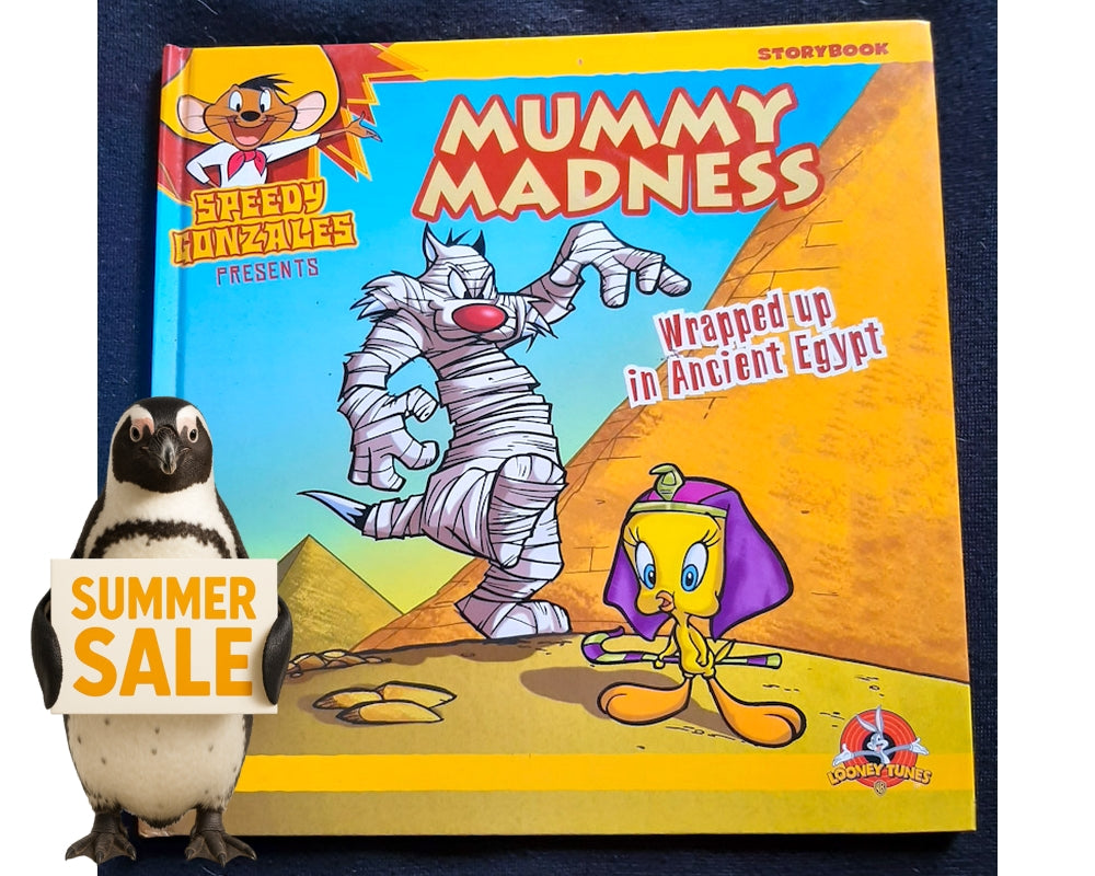 Front Cover Of Looney Tunes Speedy Gonzales Mummy Madness (Medium Hardcover)