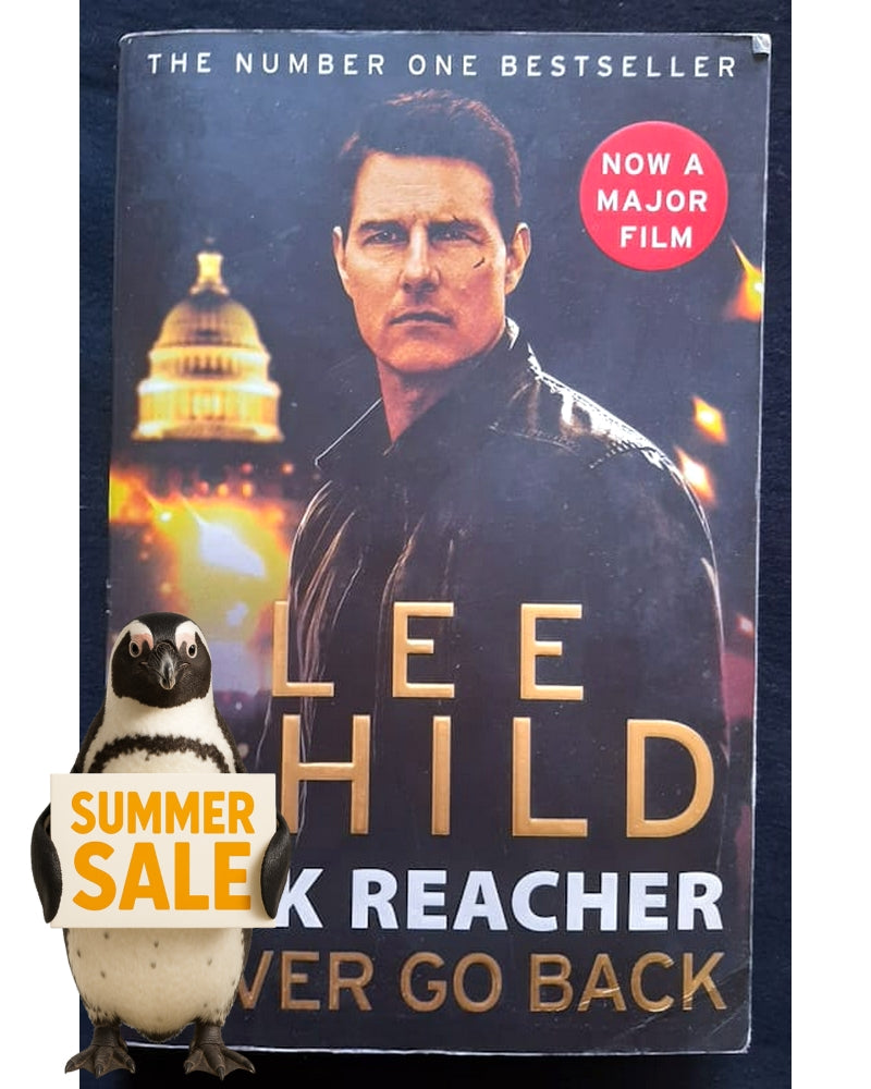 Front Cover Of Bestselling Book Never Go Back (Jack Reacher #18) (Lee Child
)