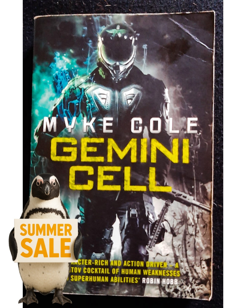 Front Cover Of Gemini Cell (Reawakening Trilogy #1) (Myke Cole)