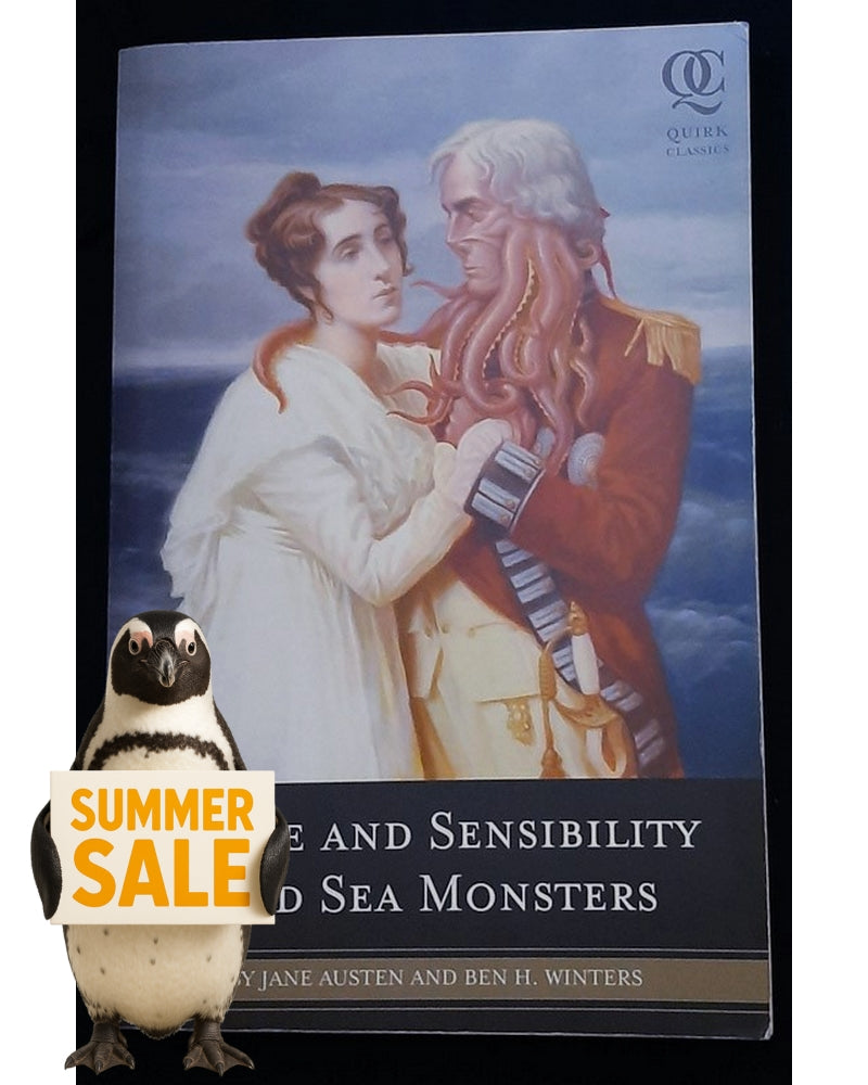 Front Cover Of Sense and Sensibility and Sea Monsters (Jane Austen, Ben H. Winters)