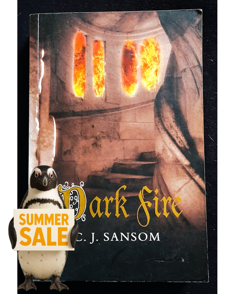 Front Cover Of Dark Fire (Matthew Shardlake #2) (C. J. Sansom)