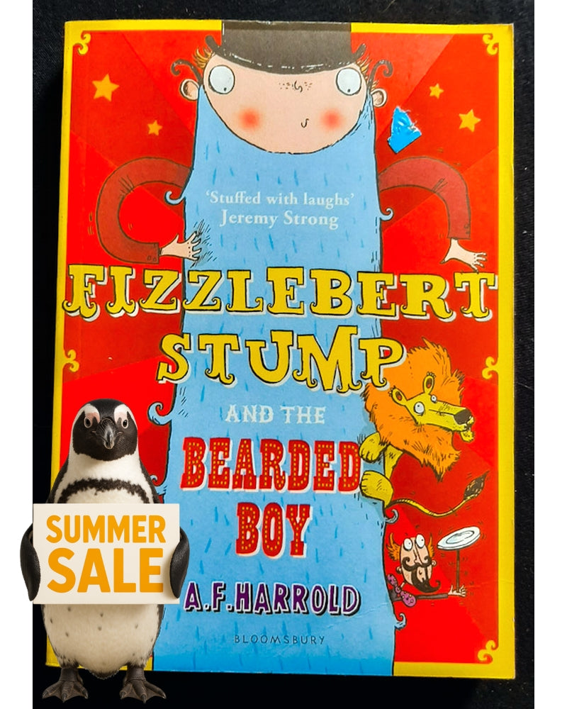 Front Cover Of Fizzlebert Stump and the Bearded Boy (Fizzlebert Stump #2) (A.F. Harrold)