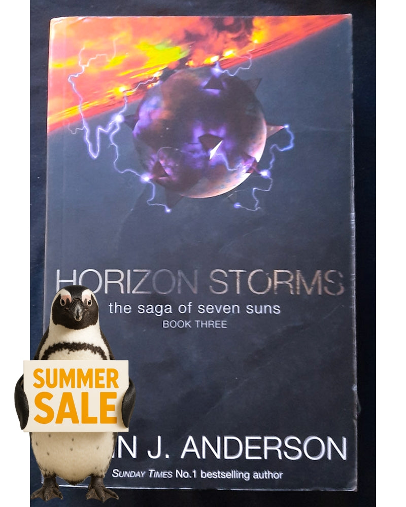 Front Cover Of Horizon Storms (The Saga of Seven Suns #3) (Kevin J. Anderson)