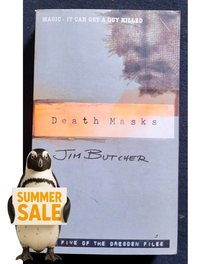Front Cover Of Death Masks (The Dresden Files #5) (Jim Butcher)