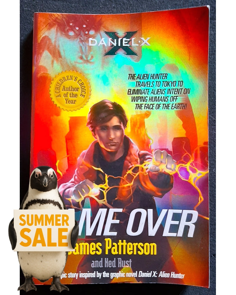 Front Cover Of Game Over (Daniel X #4) (James Patterson)