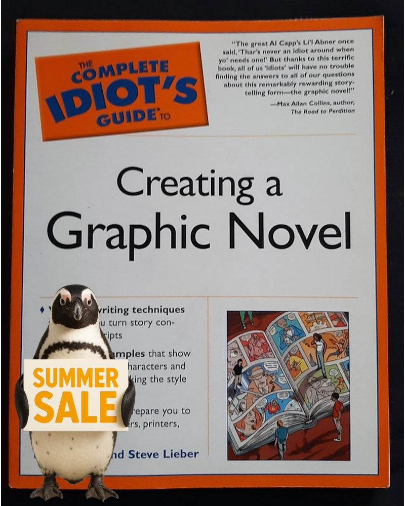 Front Cover Of The Complete Idiot's Guide to Creating a Graphic Novel (Nat Gertler)