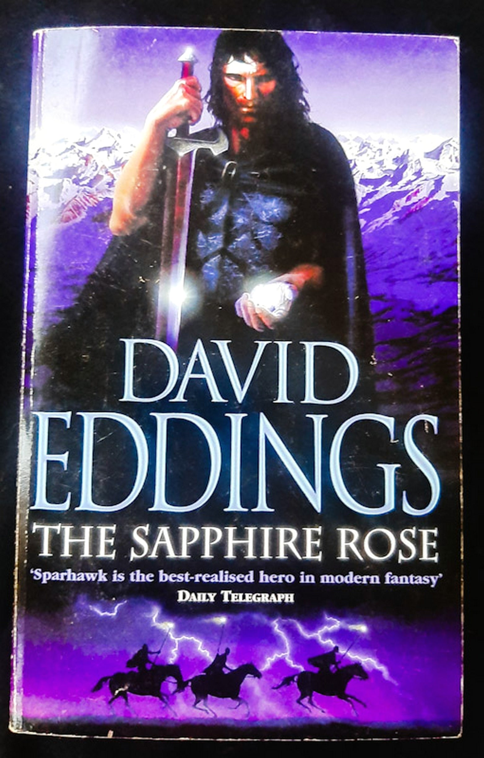 Front Cover Of The Sapphire Rose (The Elenium #3) (David Eddings)