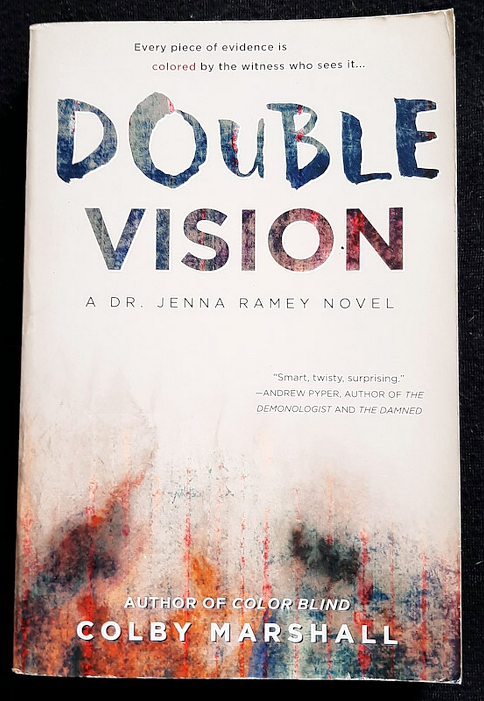Front Cover Of Double Vision (Dr. Jenna Ramey #2) (Colby Marshall)