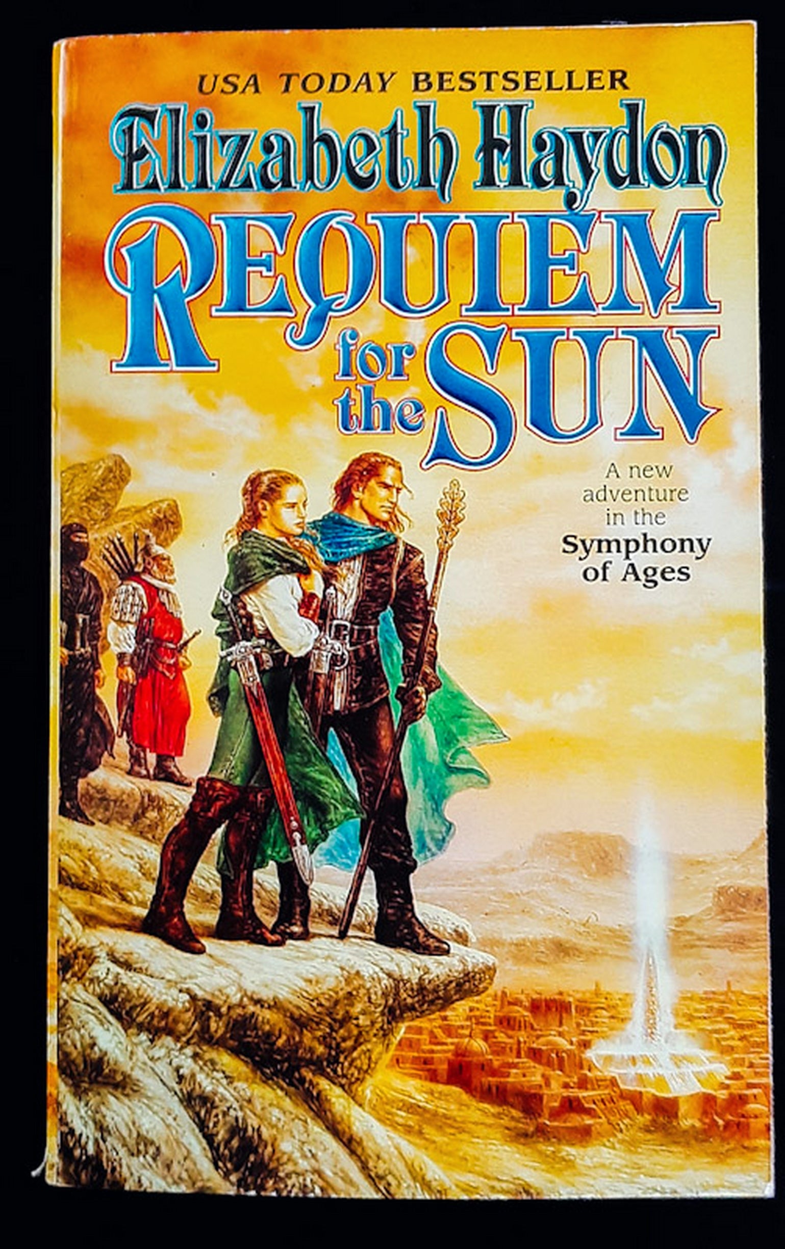 Front Cover Of Requiem for the Sun (Symphony of Ages #4) (Elizabeth Haydon)