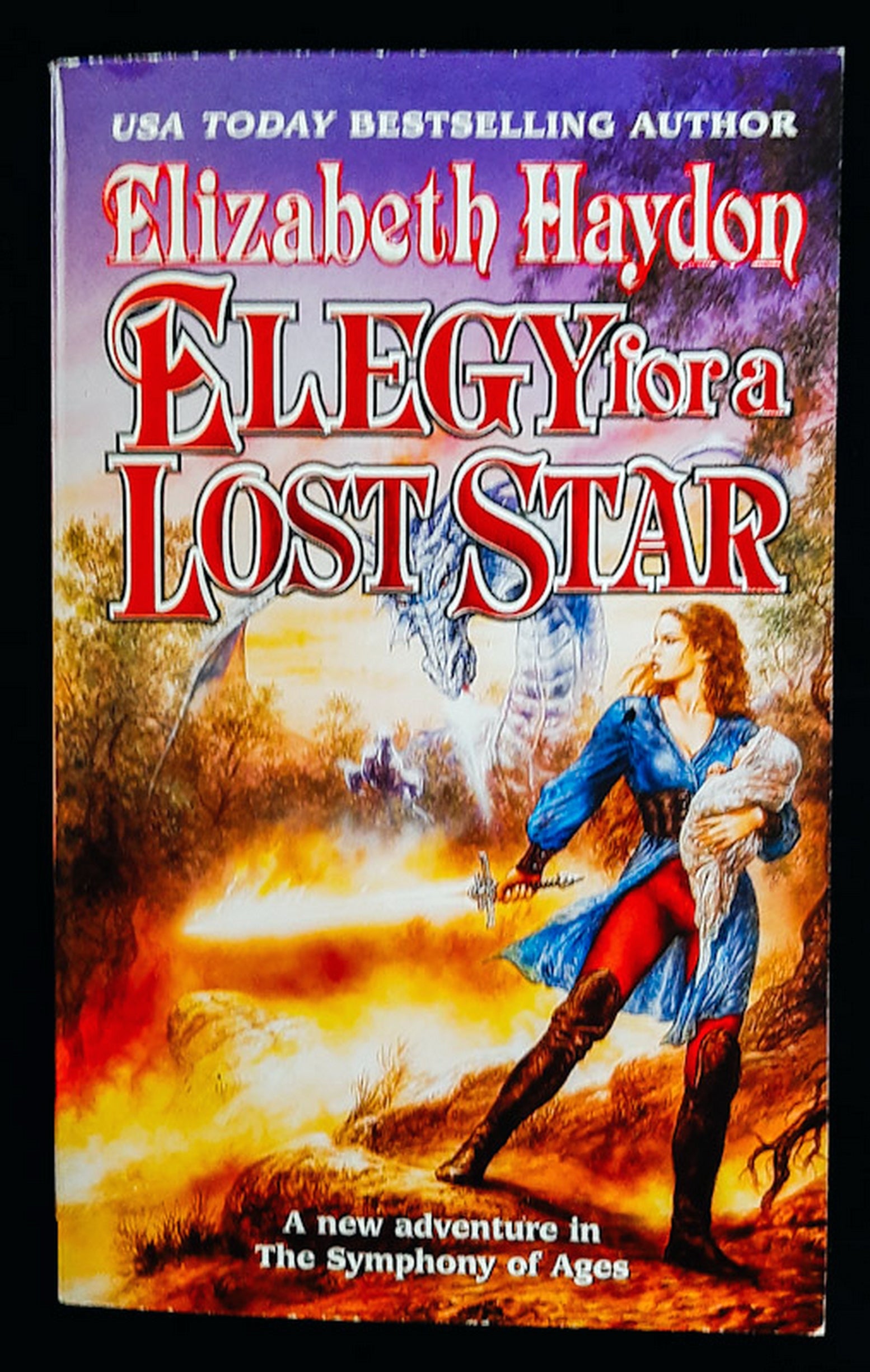 Front Cover Of Elegy for a Lost Star (Symphony of Ages #5) (Elizabeth Haydon)