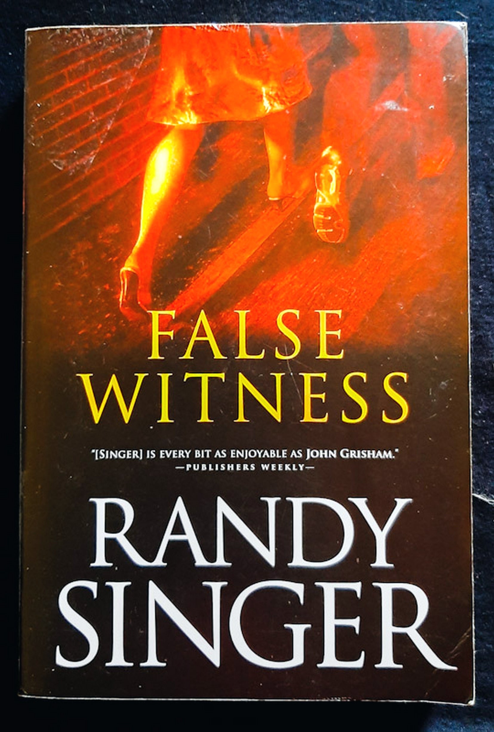 Front Cover Of False Witness (Randy Singer)