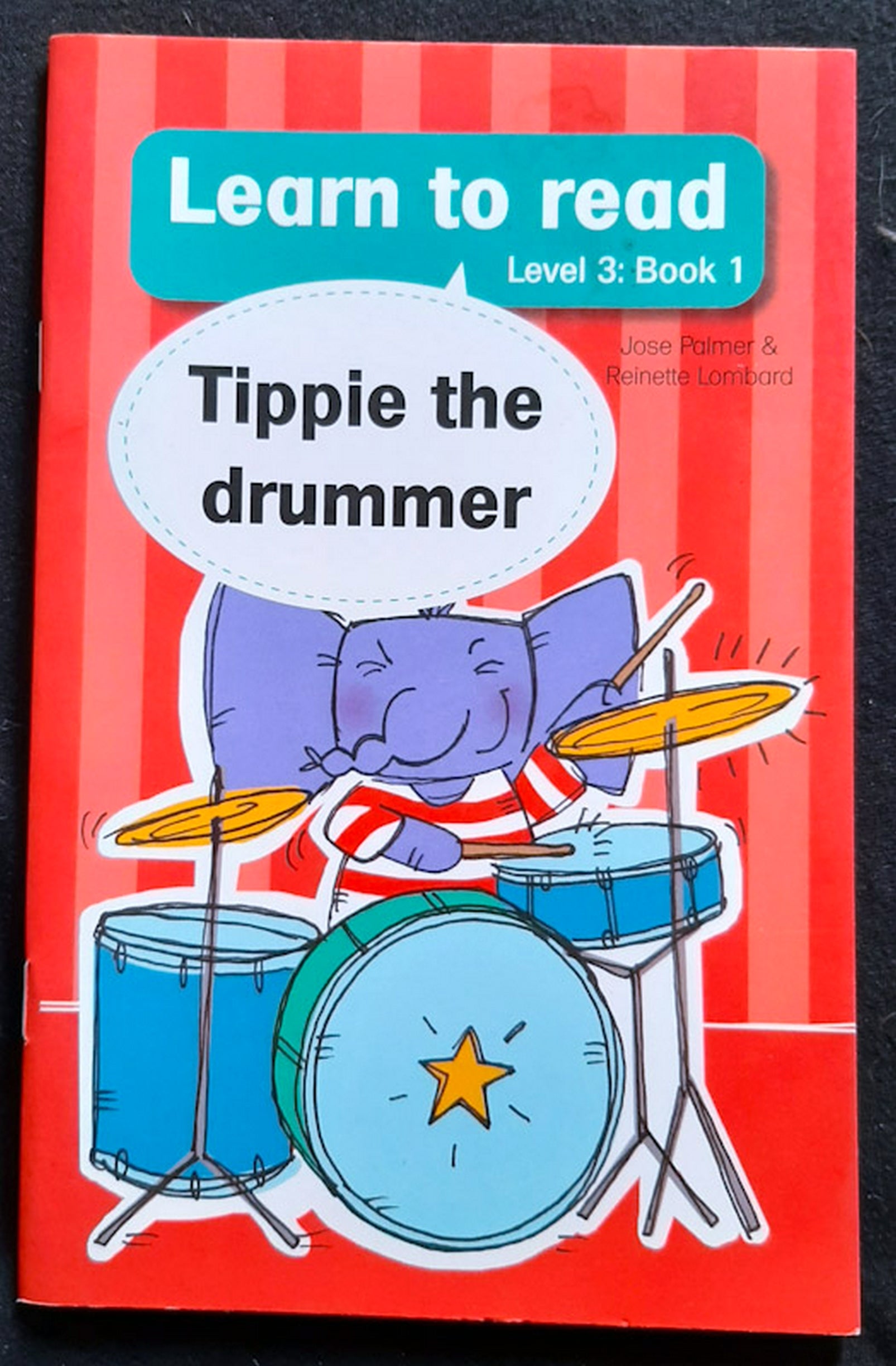Front Cover Of Learn to read Level 3: Book 1 Tippie the drummer (Jose Palmer)