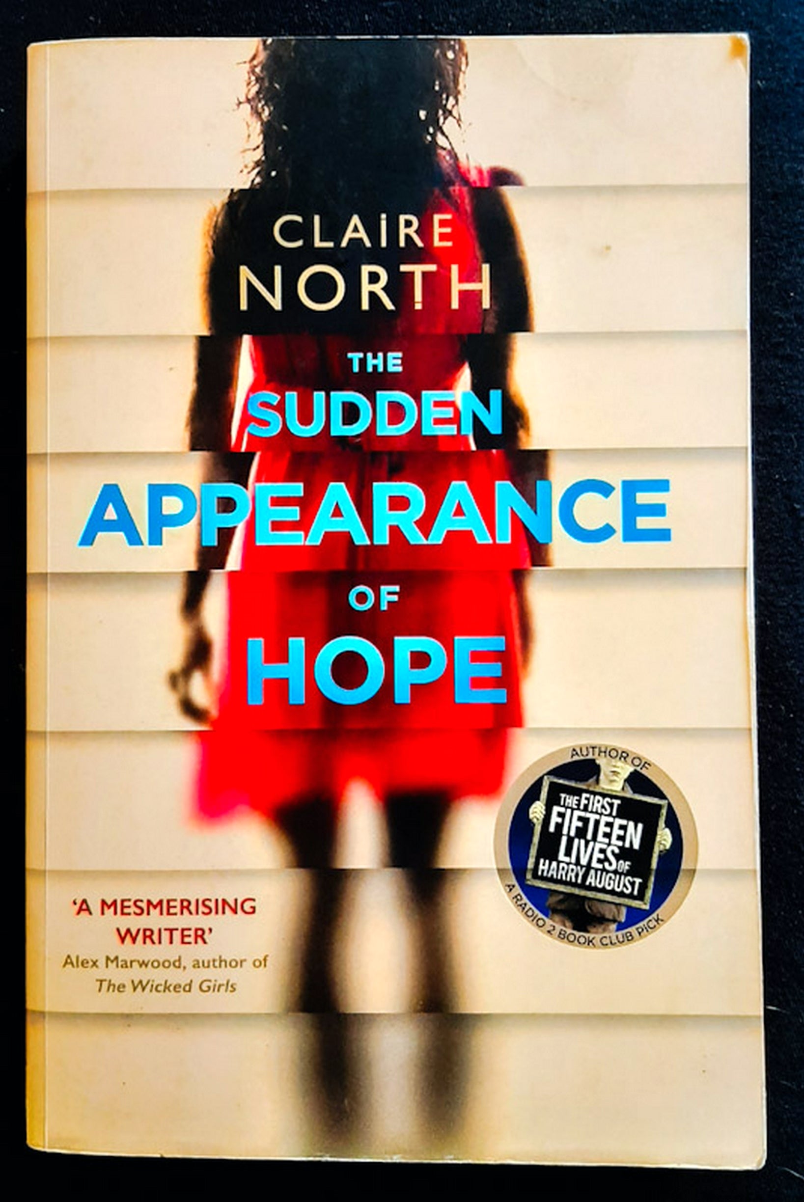 Front Cover Of The Sudden Appearance of Hope (Claire North)