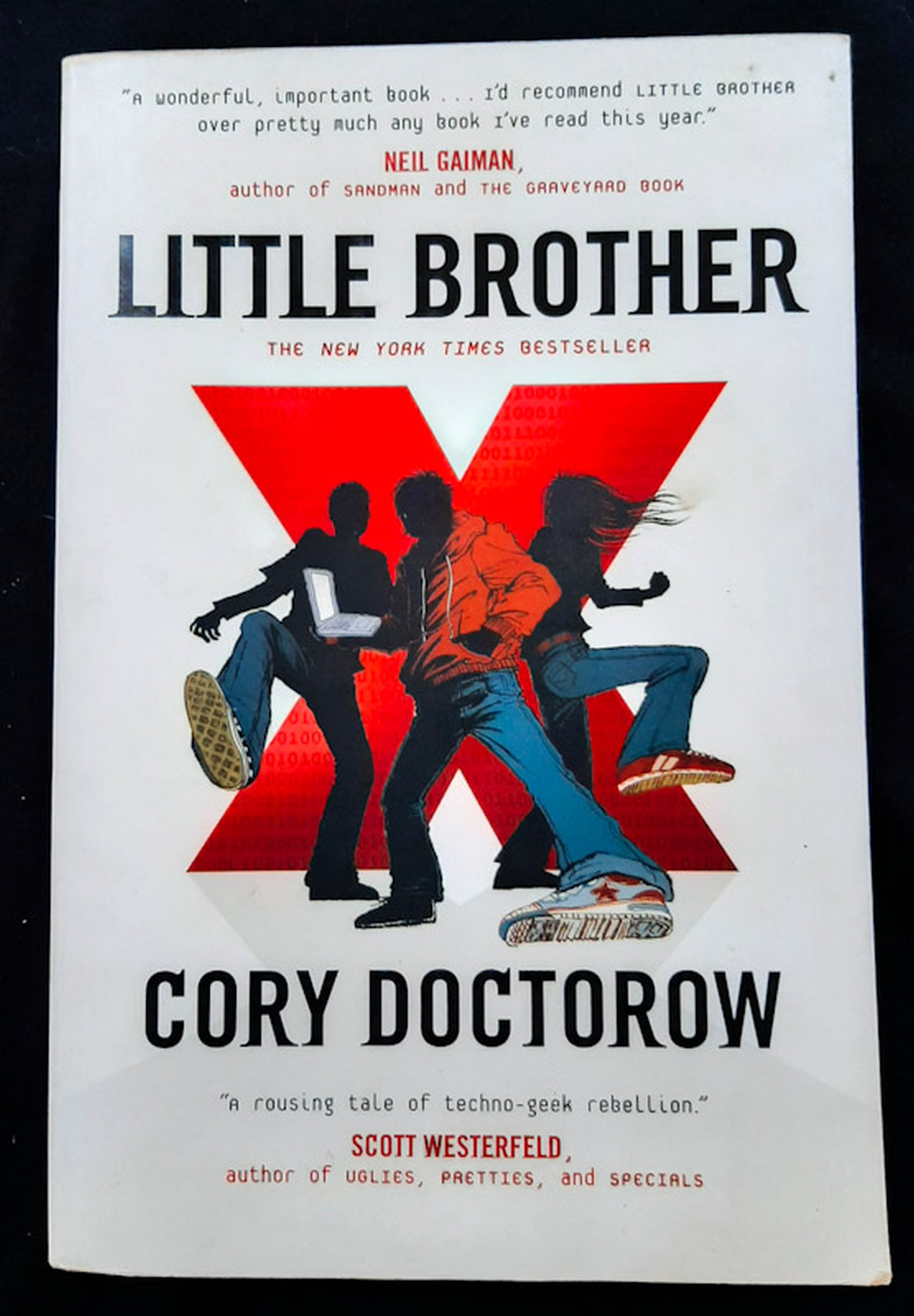 Front Cover Of Little Brother (Little Brother #1) (Cory Doctorow)