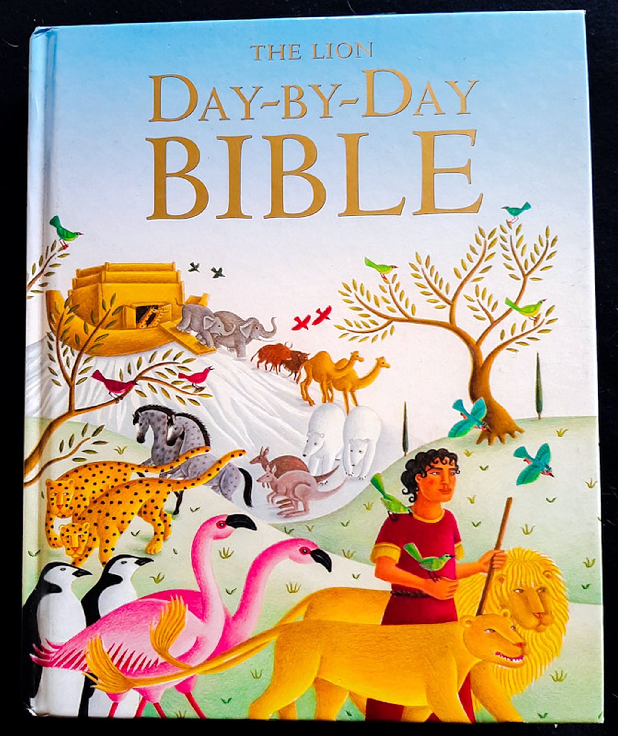 Front Cover Of The Lion Day-by-Day Bible (Mary Joslin)
