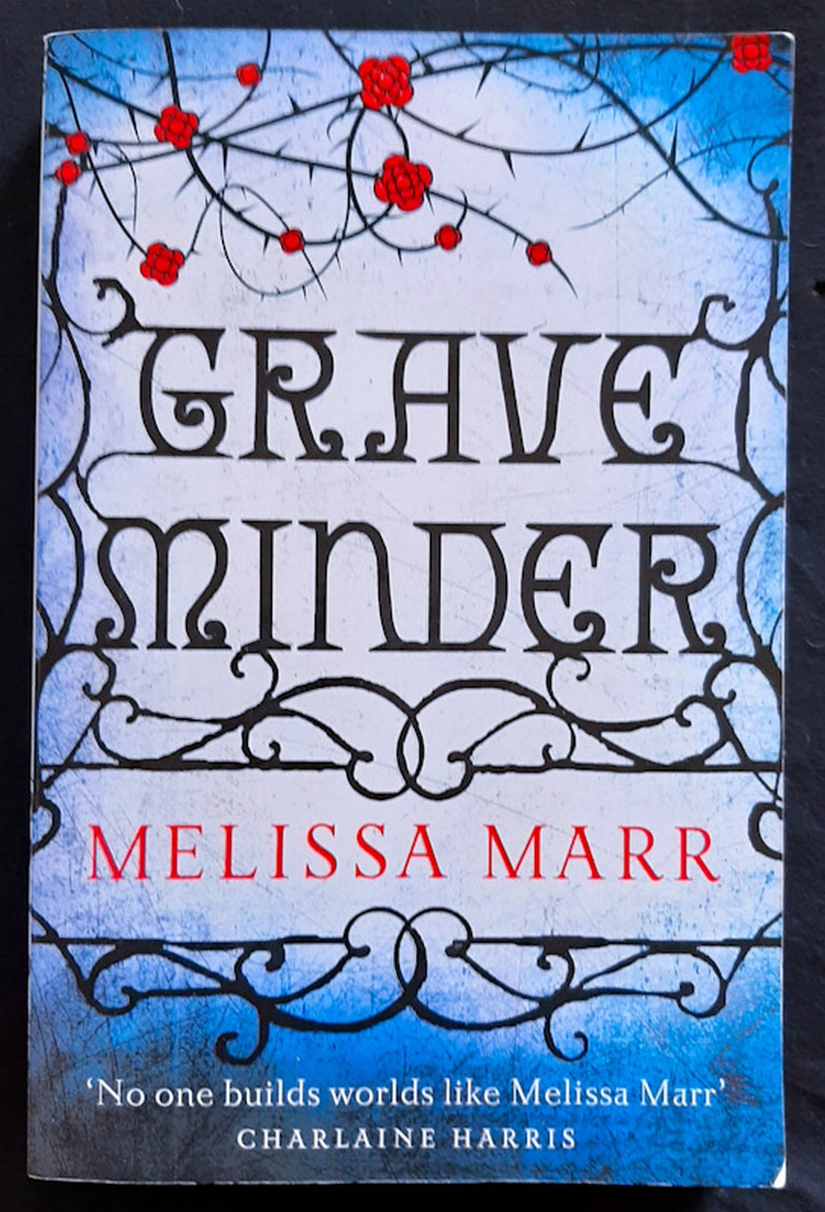 Front Cover Of Grave Minder (Grave Minder #1) (MELISSA MARR)