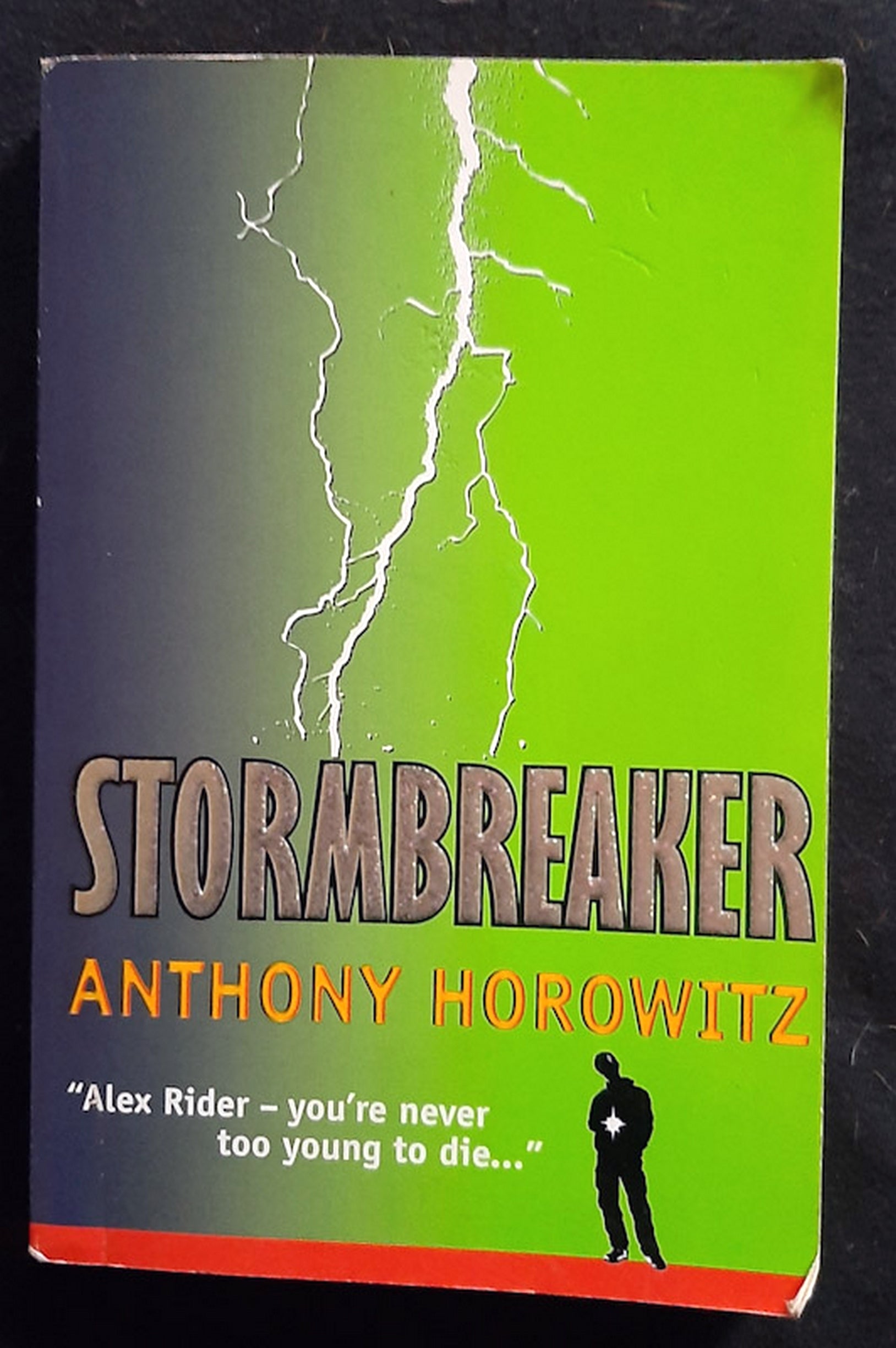 Front Cover Of Bestselling Book Stormbreaker (Alex Rider #1) (Anthony Horowitz)