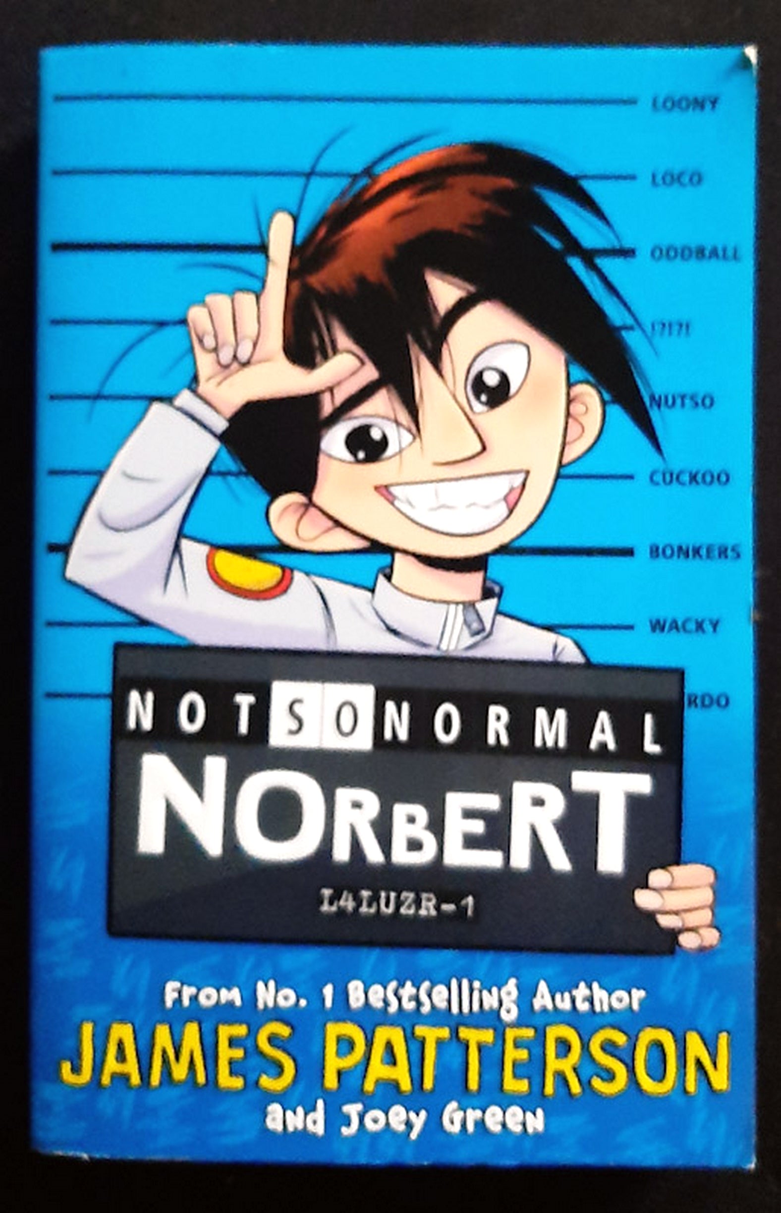 Front Cover Of Not So Normal Norbert (James Patterson)