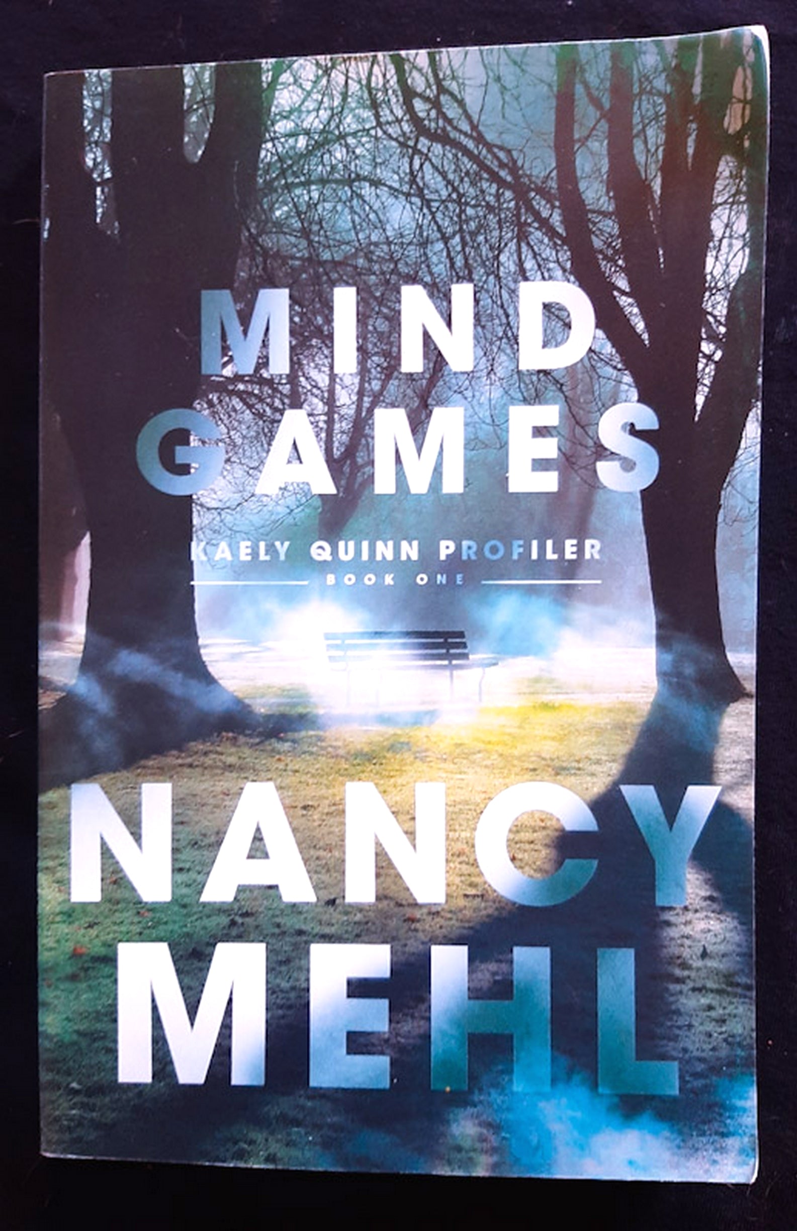 Front Cover Of Mind Games (Kaely Quinn Profiler #1) (Nancy Mehl)