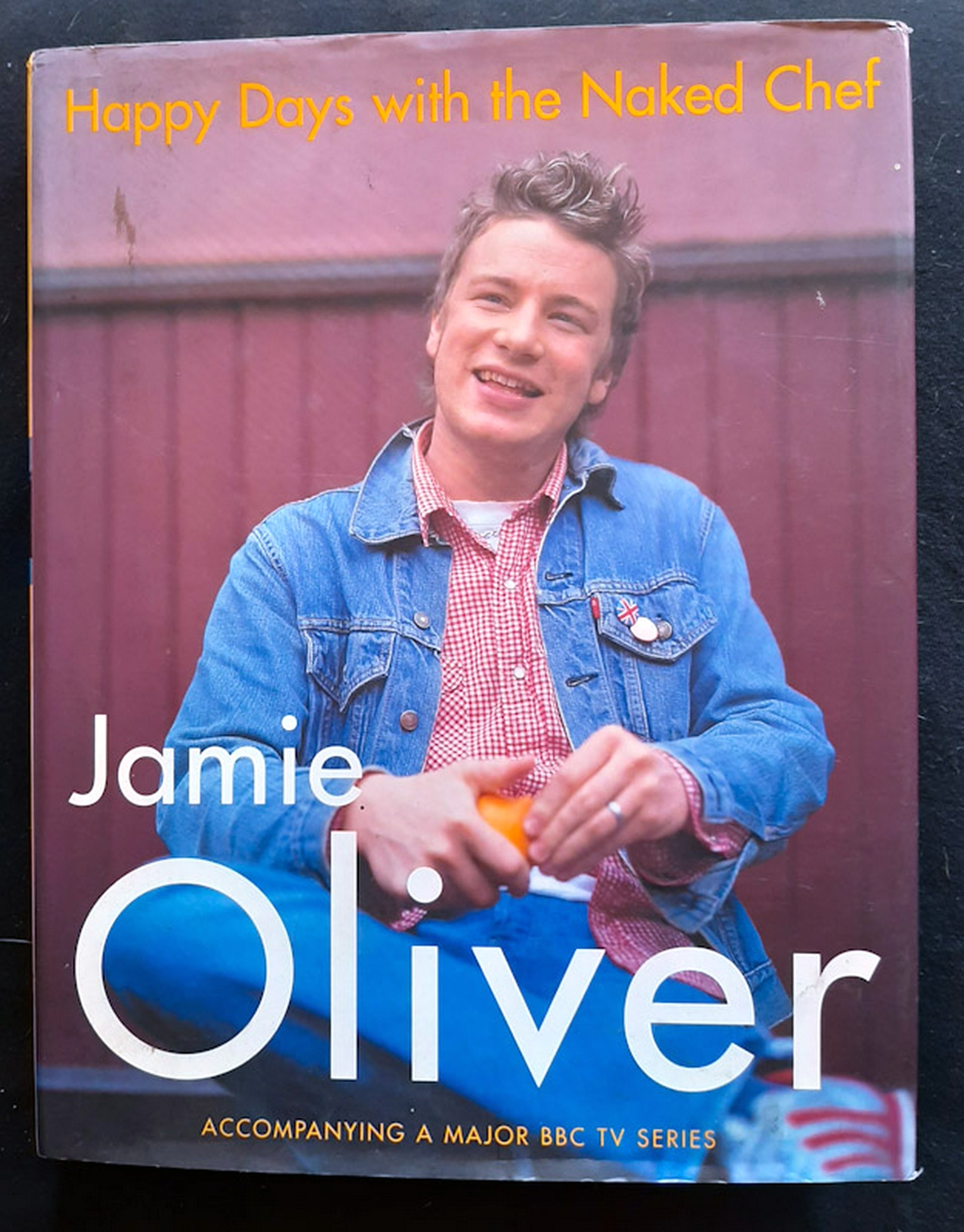Front Cover Of Happy Days with the Naked Chef (Jamie Oliver)