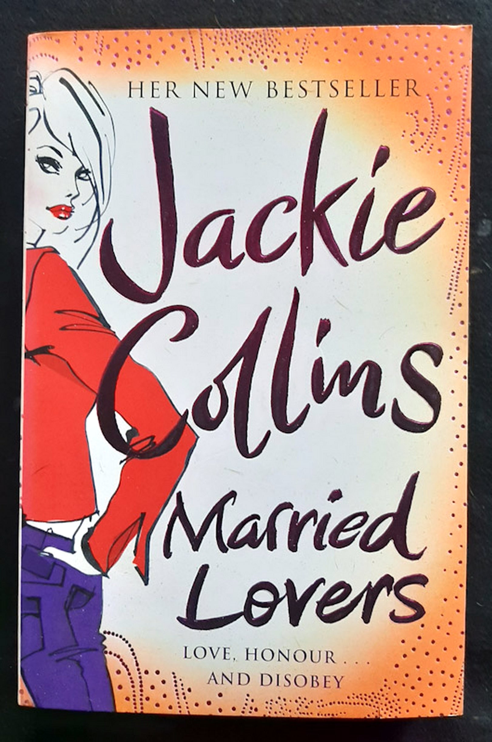 Front Cover Of Married Lovers (Jackie Collins)