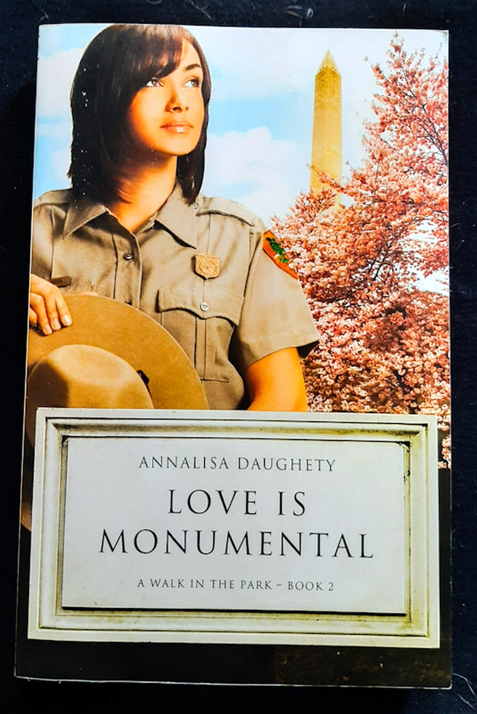 Front Cover Of Love Is Monumental (A Walk In The Park #2) (Annalisa Daughety)