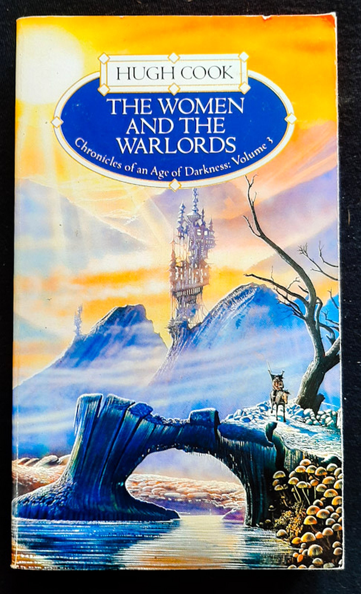 Front Cover Of The Women And The Warlords (Chronicles of an Age of Darkness #3) (Hugh Cook)