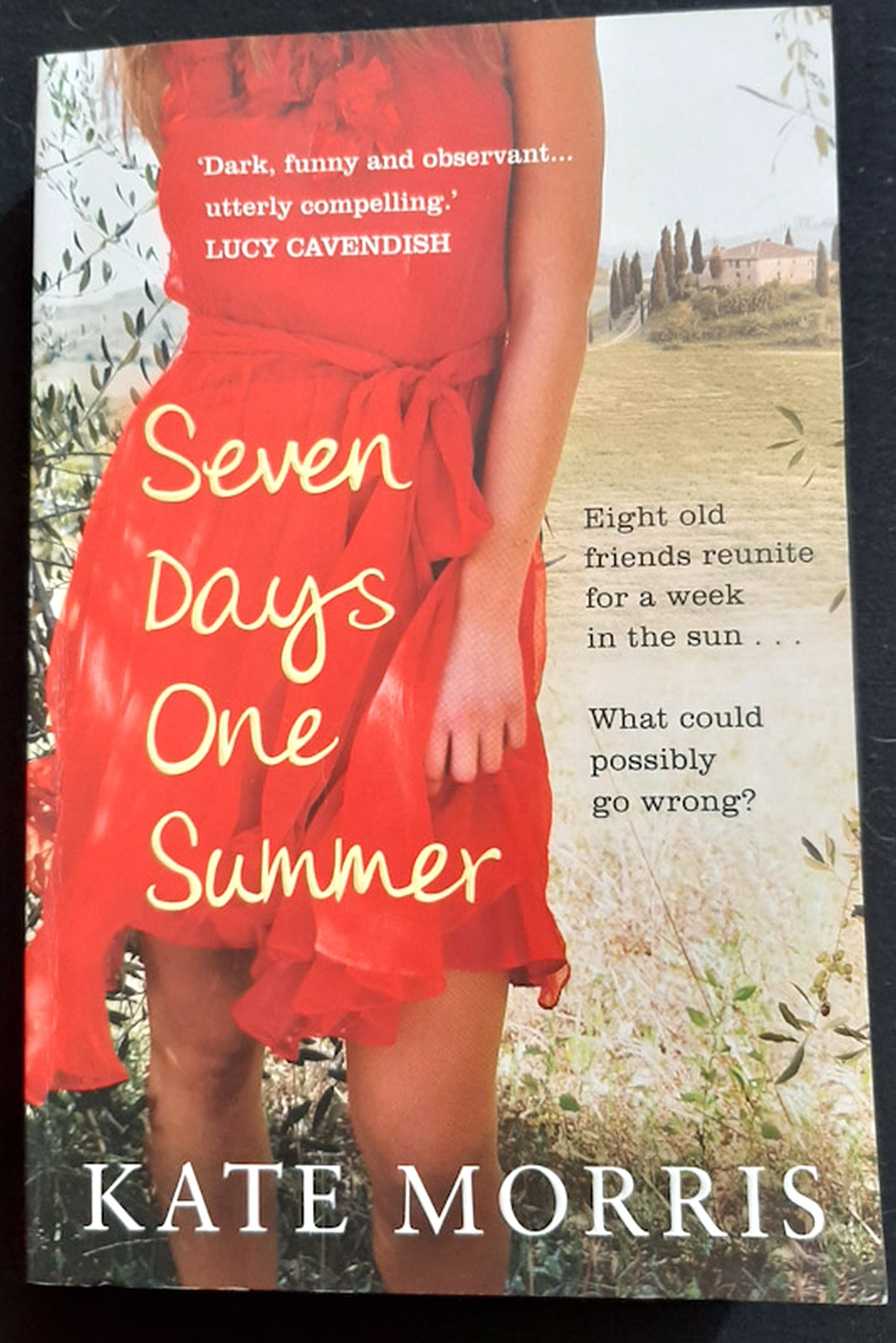 Front Cover Of Seven Days One Summer (Kate Morris)