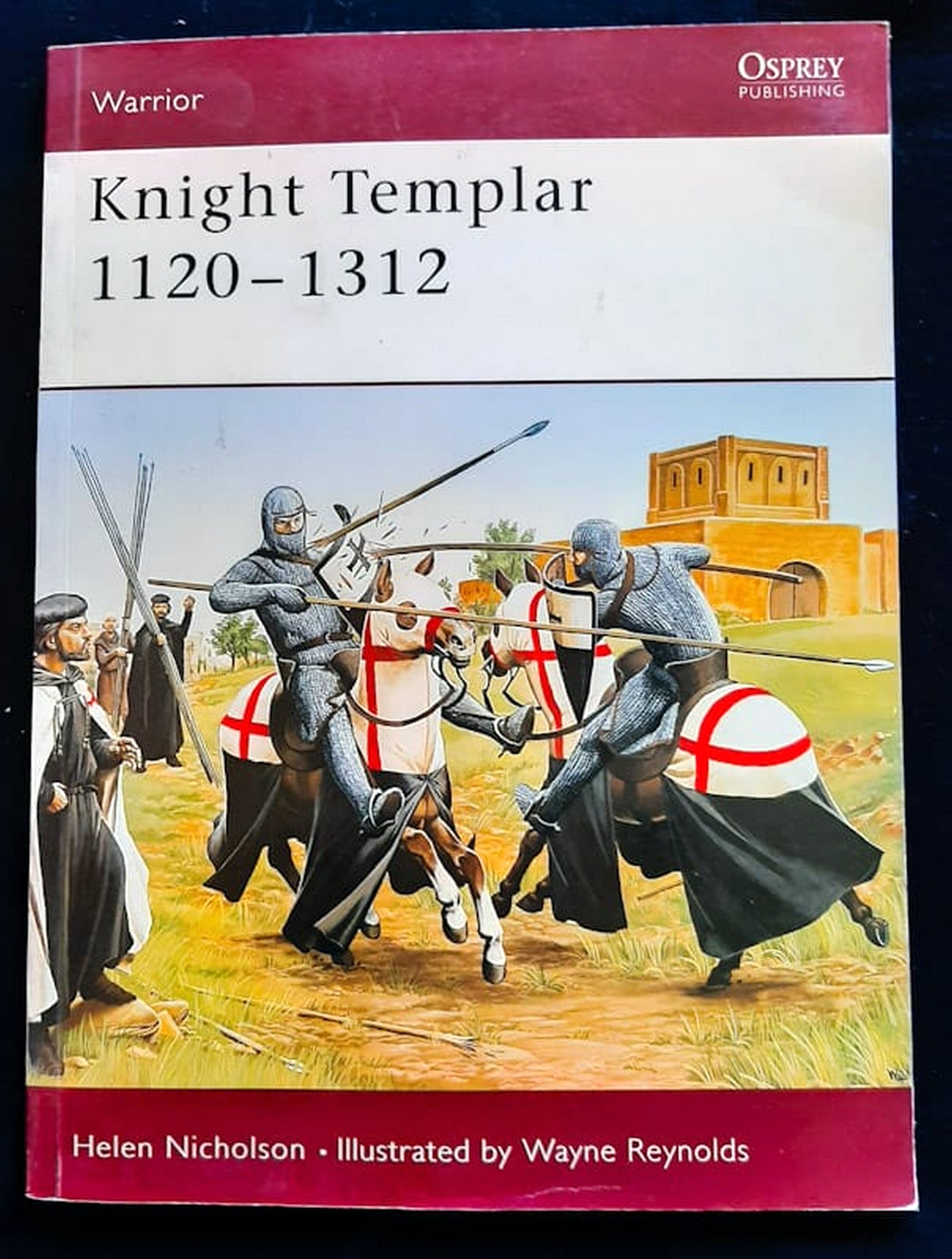 Front Cover Of Osprey Warrior #91 Knight Templar (Helen Nicholson)