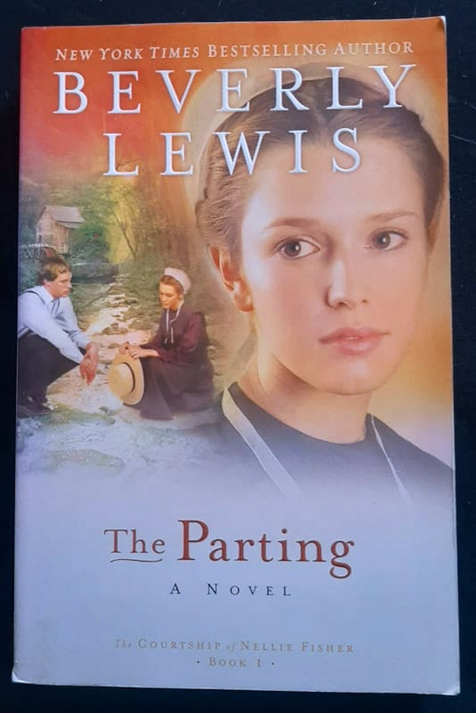 Front Cover Of The Parting (The Courtship of Nellie Fisher #1) (Beverly Lewis)