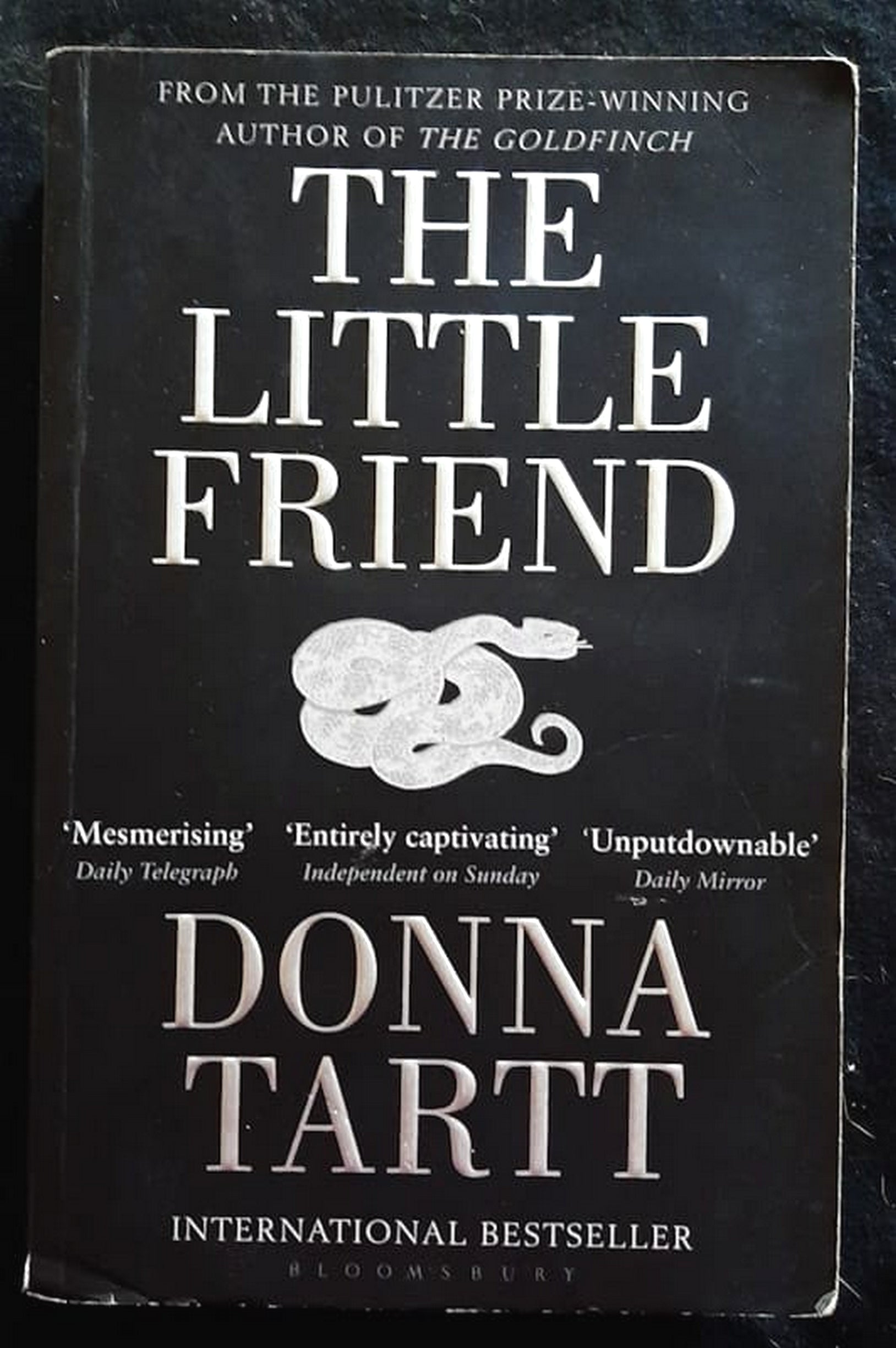 Front Cover Of The Little Friend (Donna Tartt)