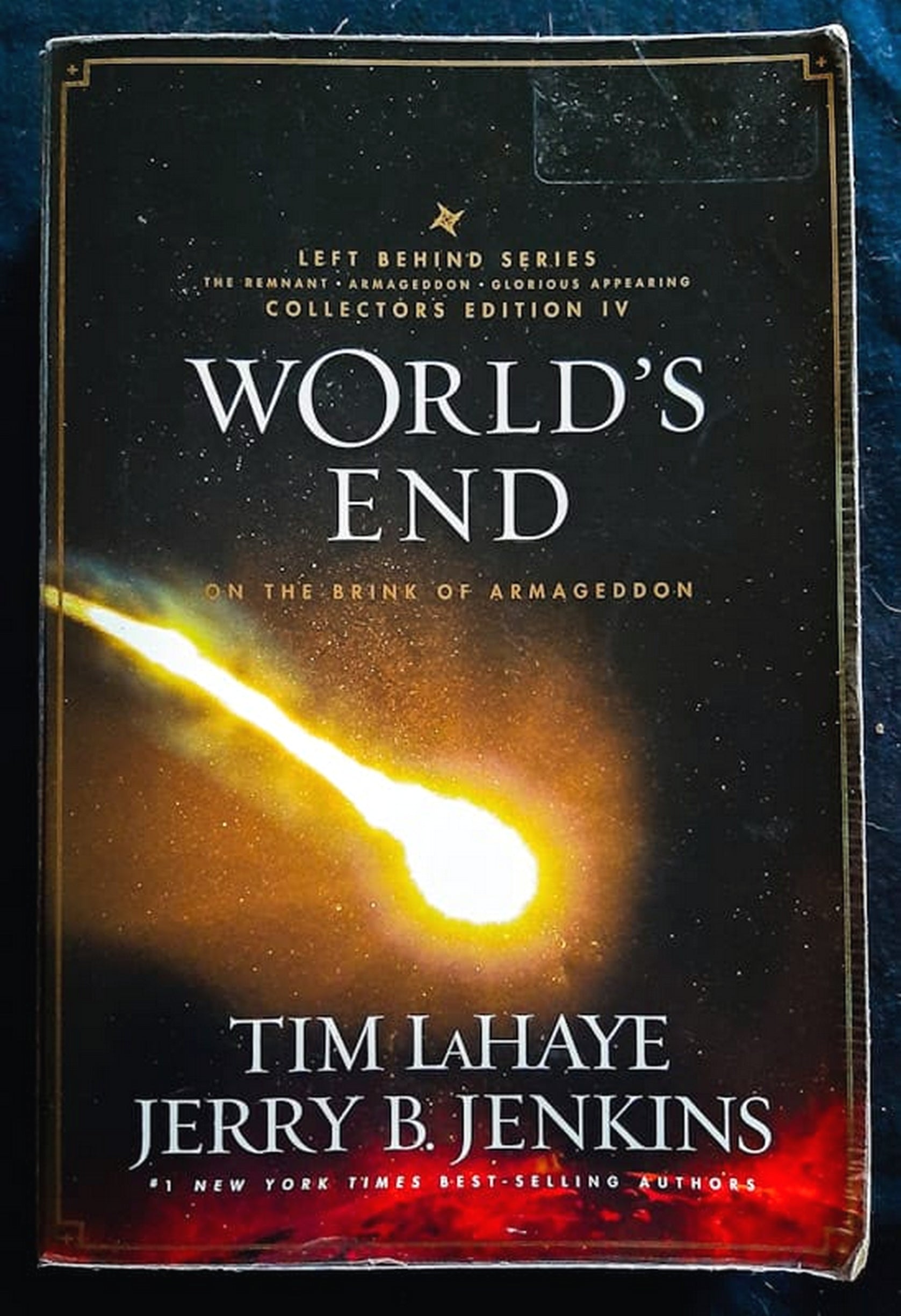 Front Cover Of World's End: On the Brink of Armageddon (Left Behind #10-12) (Tim LaHaye and Jerry B. Jenkins)