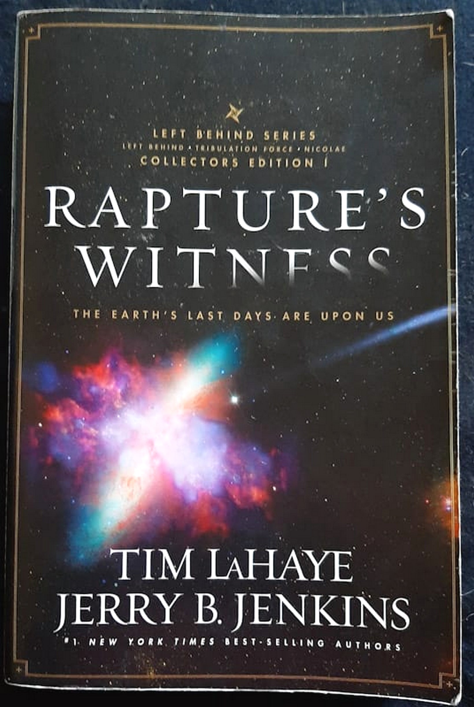 Front Cover Of Rapture's Witness: The Earth's Last Days are Upon Us (Left Behind #1-3) (Tim LaHaye and Jerry B. Jenkins)