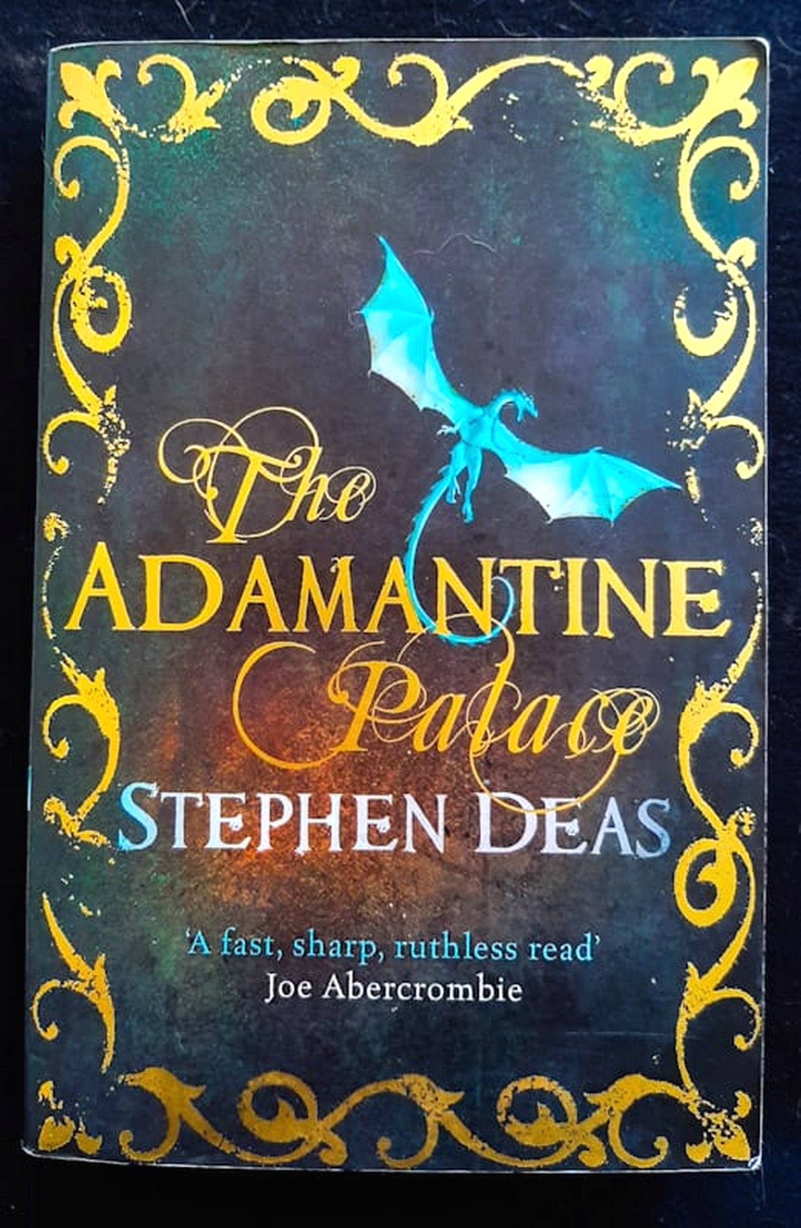 Front Cover Of The Adamantine Palace (The Memory of Flames #1) (Stephen Deas)