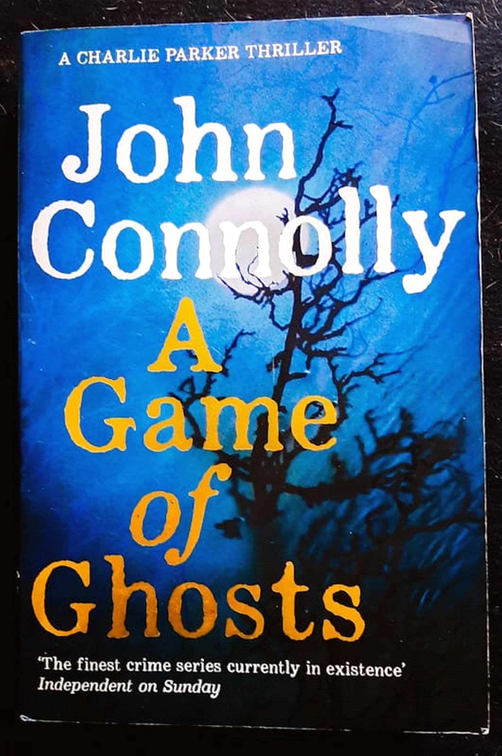 Front Cover Of A Game of Ghosts (Charlie Parker #15) (John Connolly)