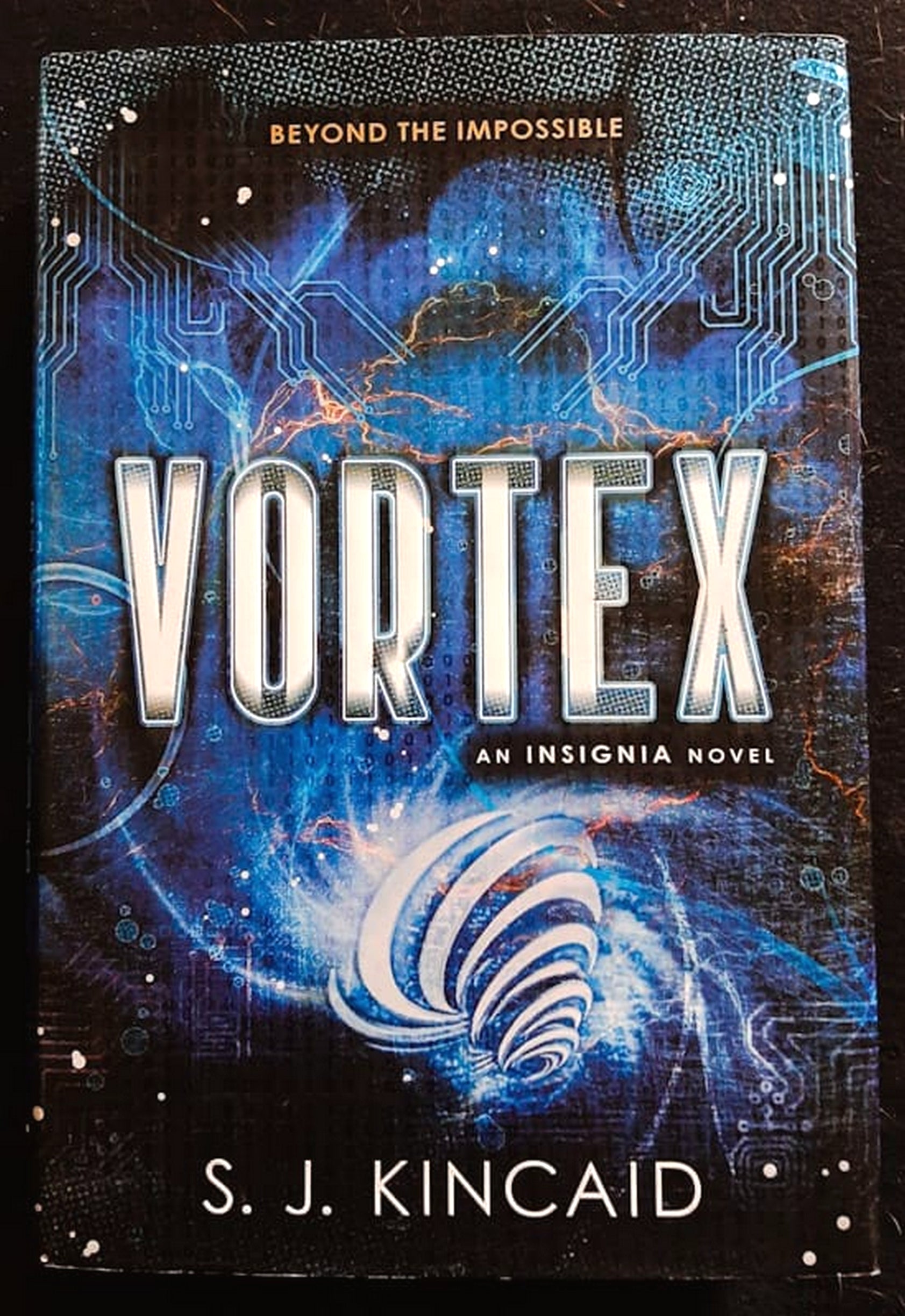 Front Cover Of Vortex (Insignia #2) (S. J. Kincaid)