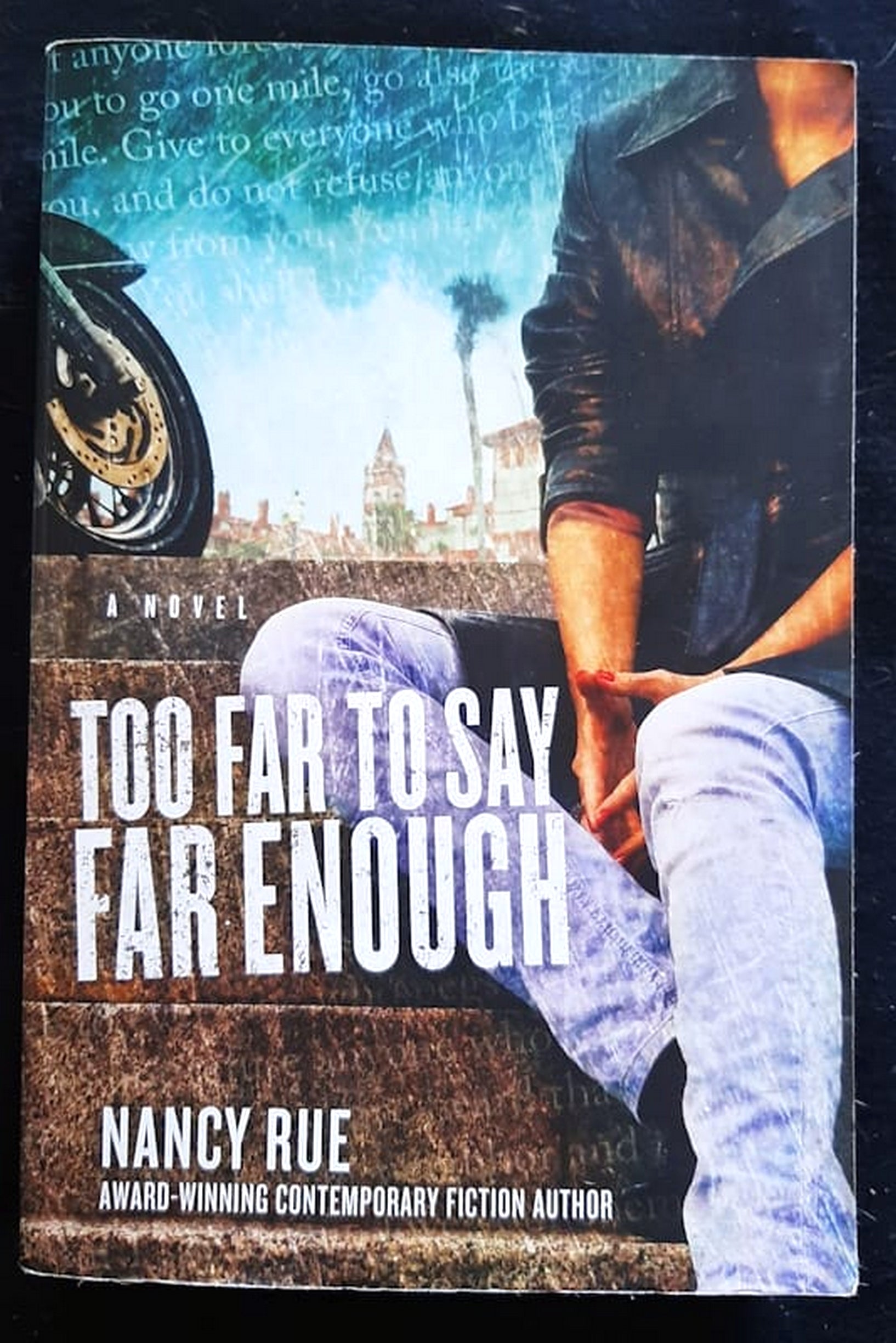 Front Cover Of Too Far to Say Far Enough (The Reluctant Prophet #3) (Nancy Rue)