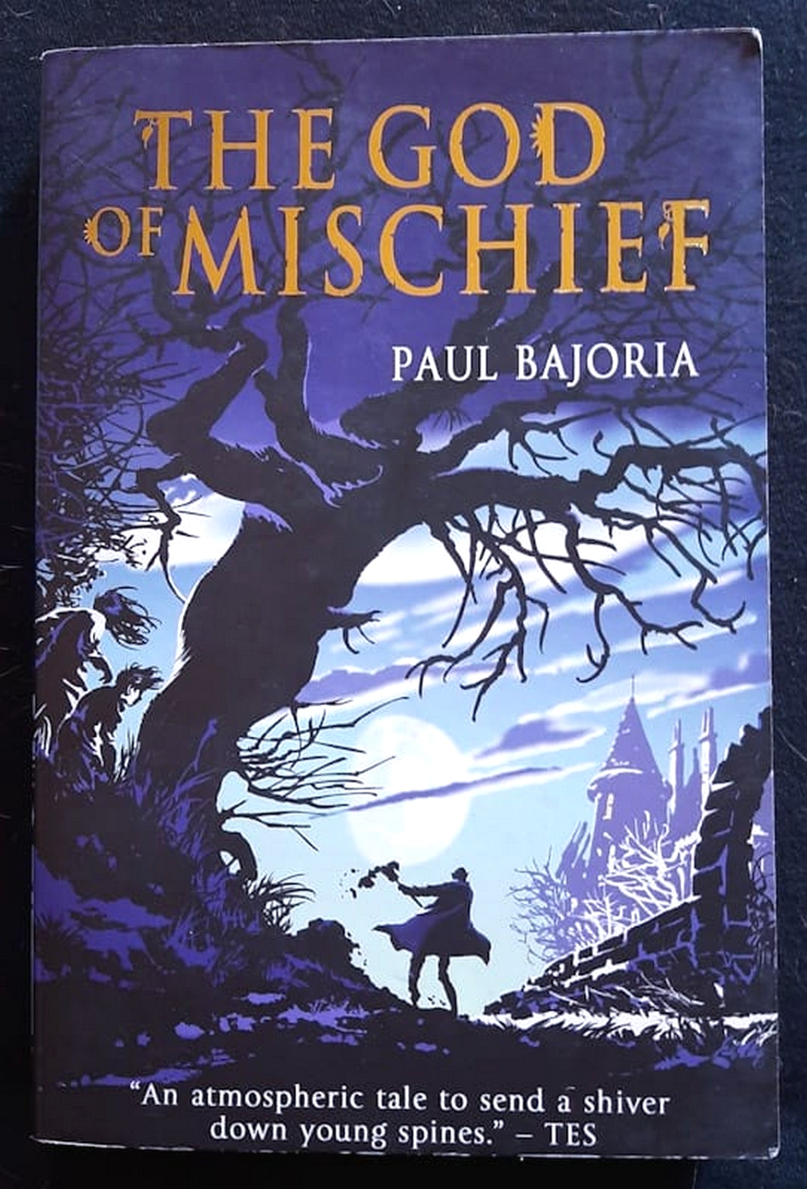 Front Cover Of The God of Mischief (Printer's Devil Trilogy #2) (Paul Bajoria)