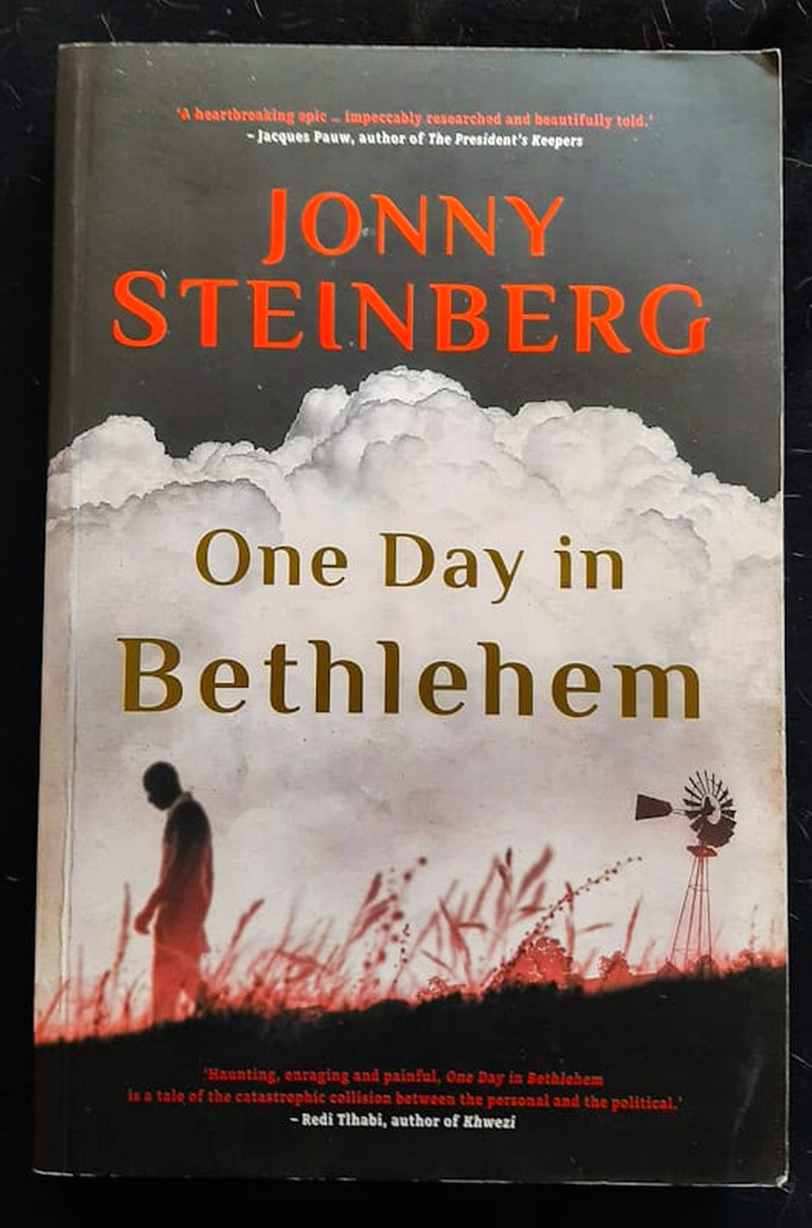 Front Cover Of One Day in Bethlehem (Jonny Steinberg)