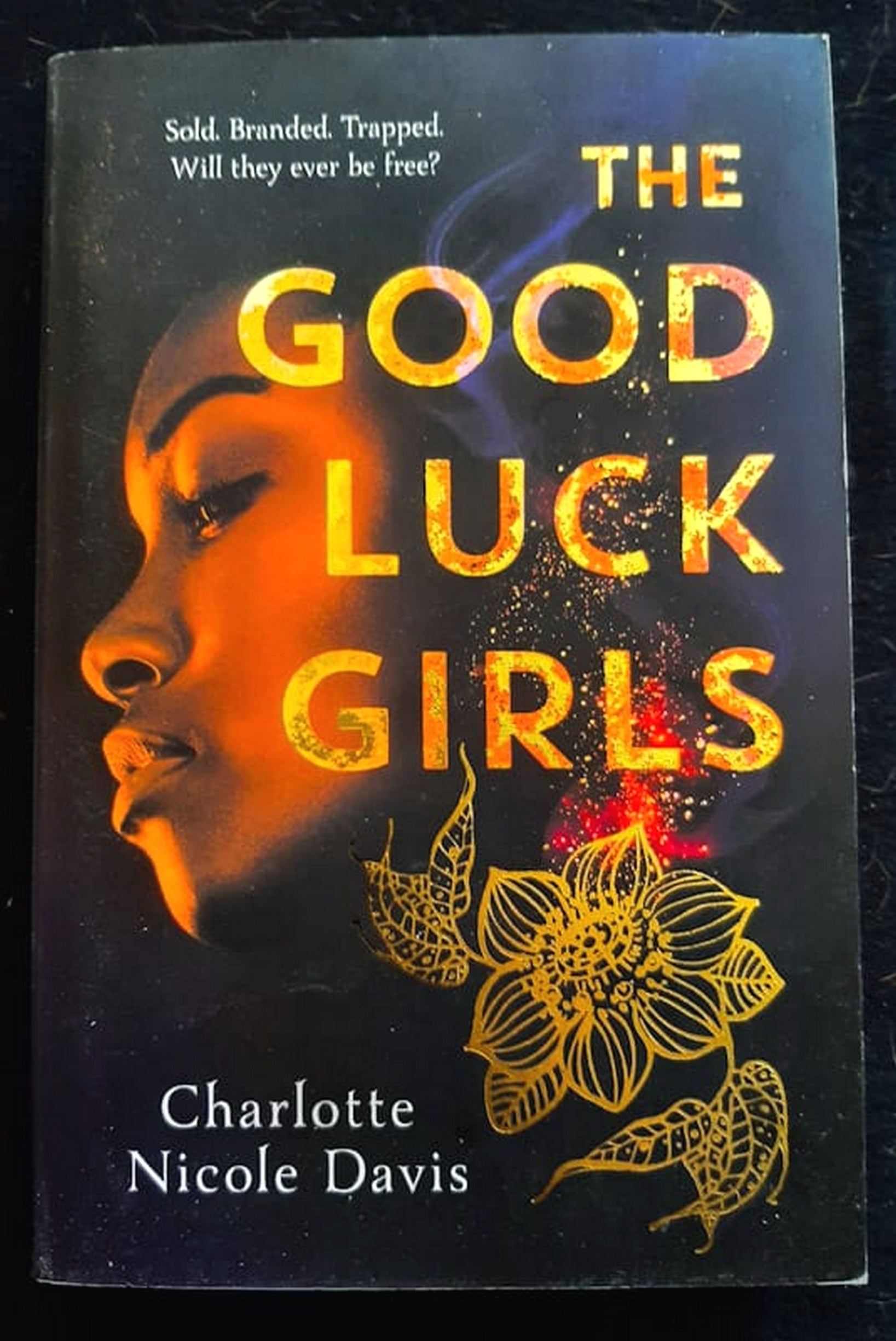 Front Cover Of The Good Luck Girls (The Good Luck Girls #1) (Charlotte Nicole Davis)