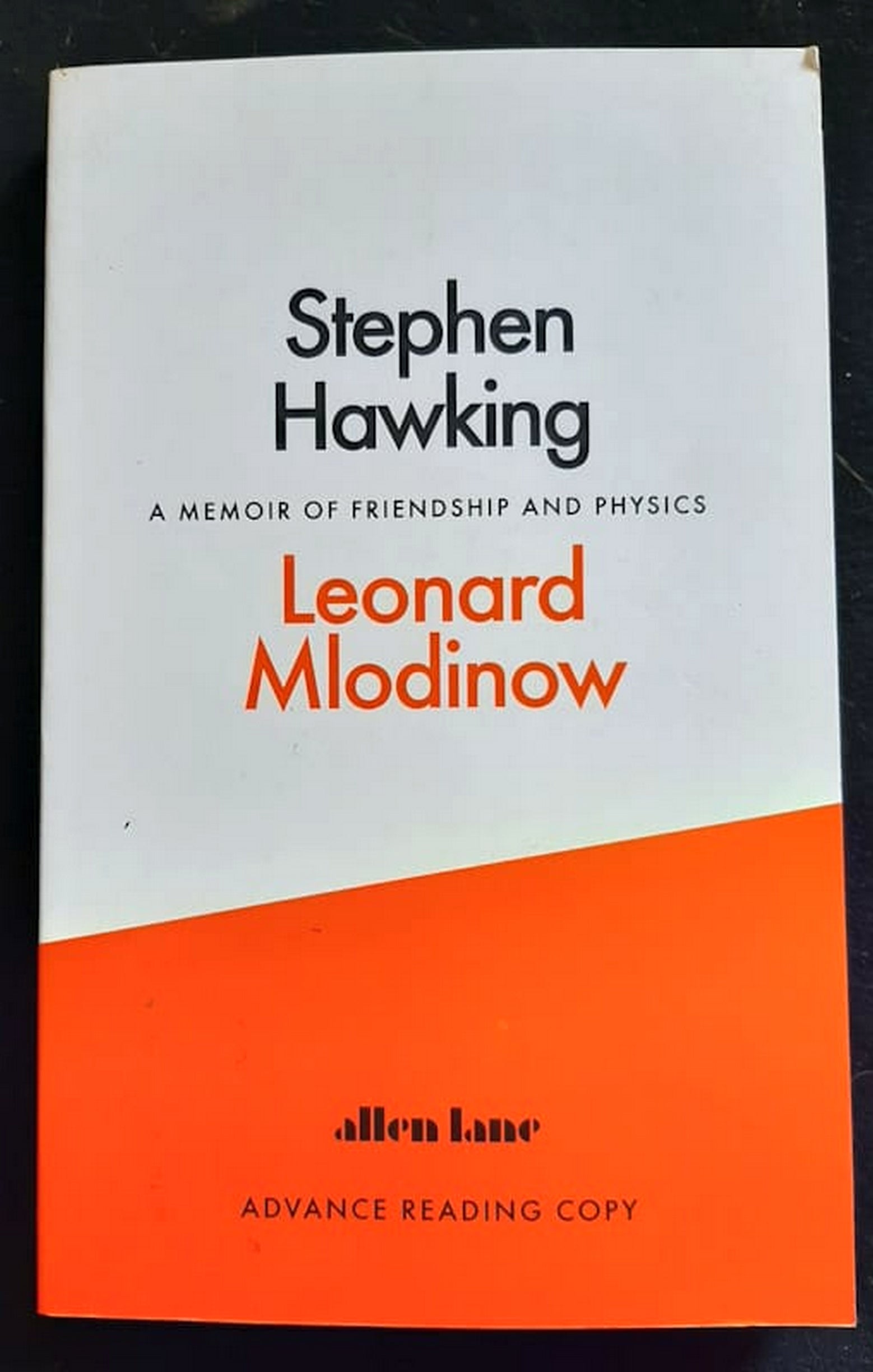 Front Cover Of Stephen Hawking (Leonard Mlodinow)