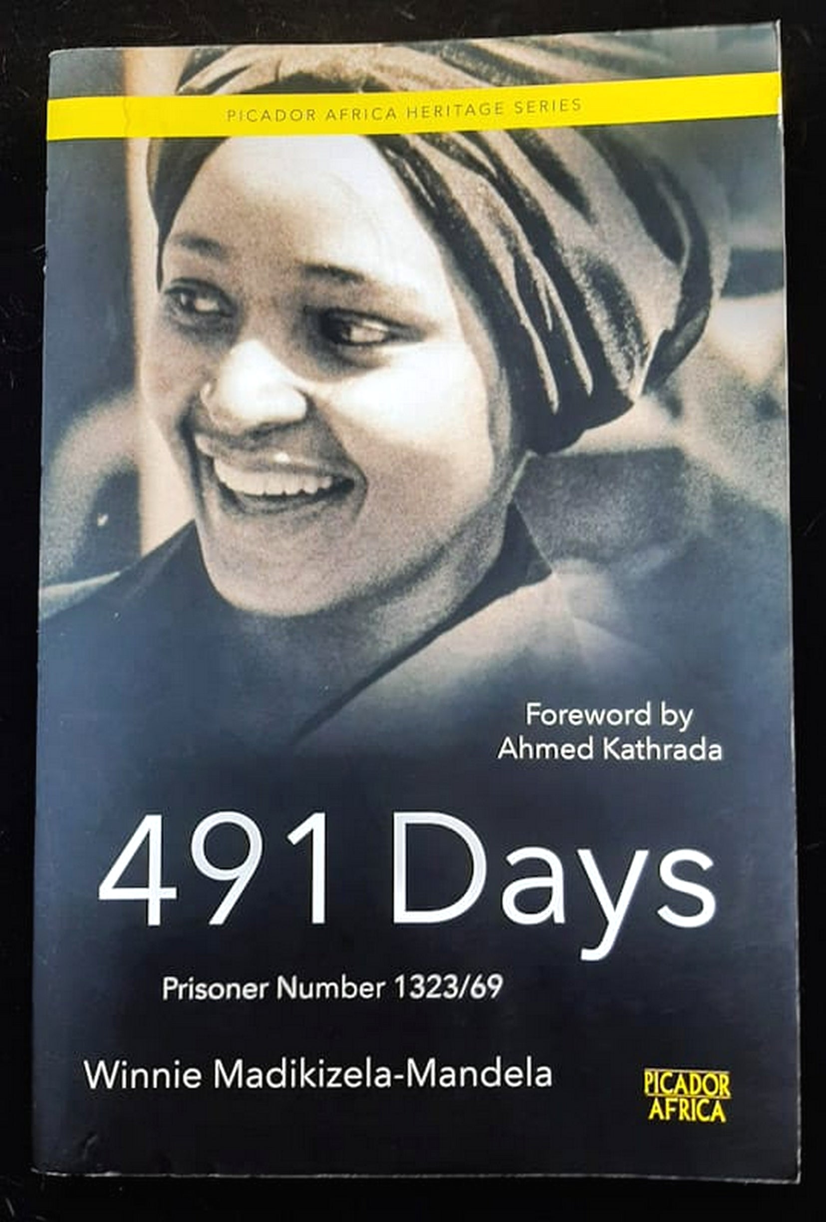 Front Cover Of 491 Days: Prisoner Number 1323/69 (Winnie Madikizela-Mandela)