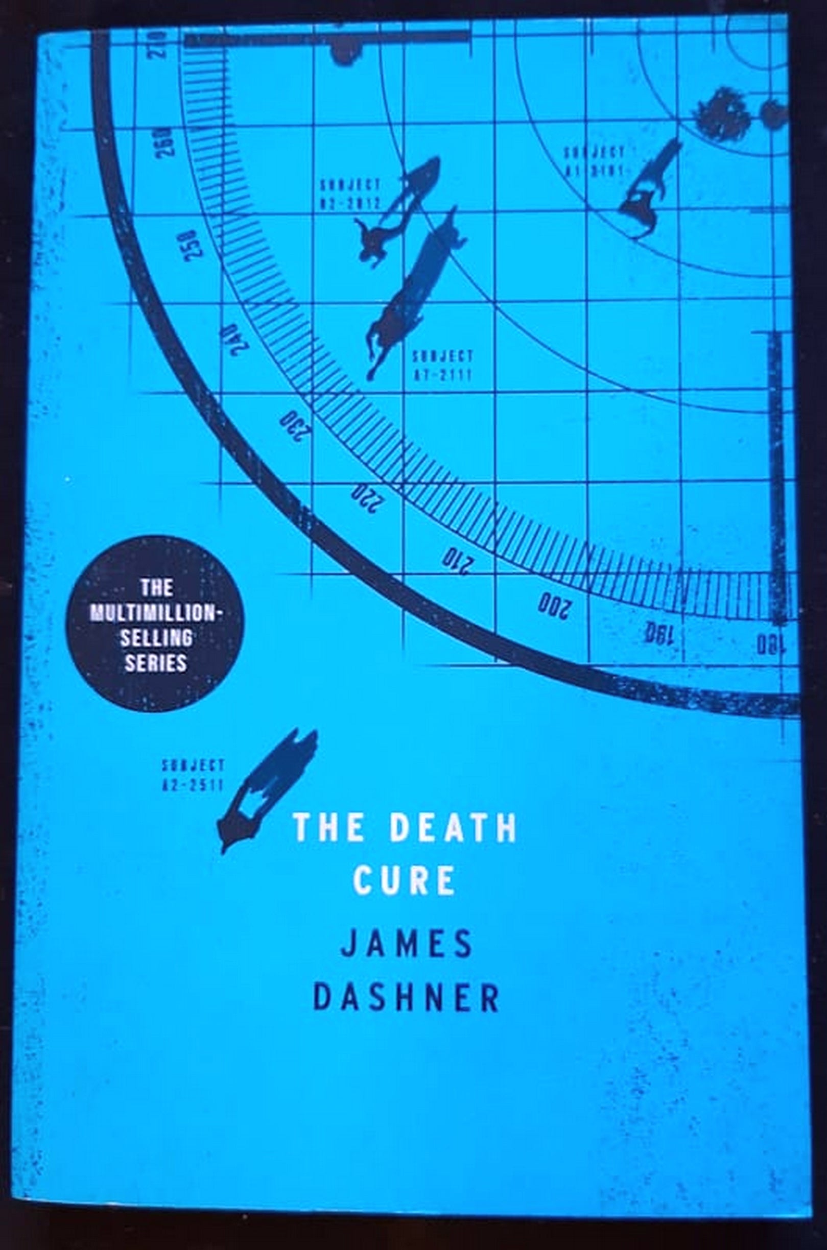 Front Cover Of The Death Cure (The Maze Runner #3) (James Dashner)