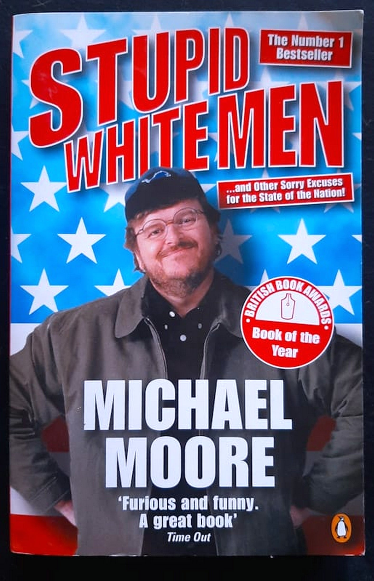 Front Cover Of Stupid White Men (Michael Moore)